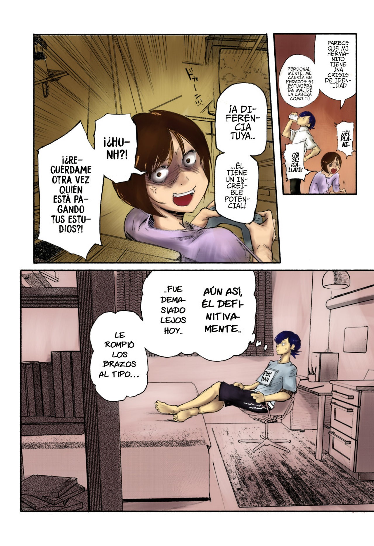 Choujin X Capitulo 1.5: a color página 30