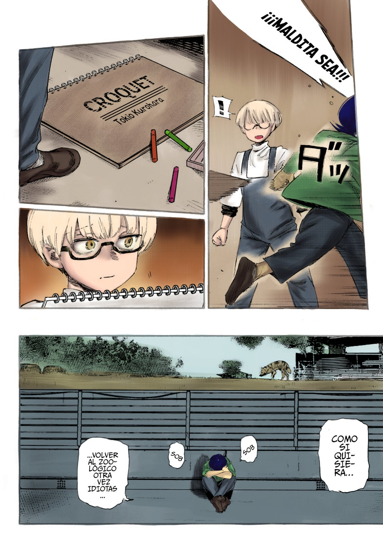 Choujin X Capitulo 1.5: a color página 34