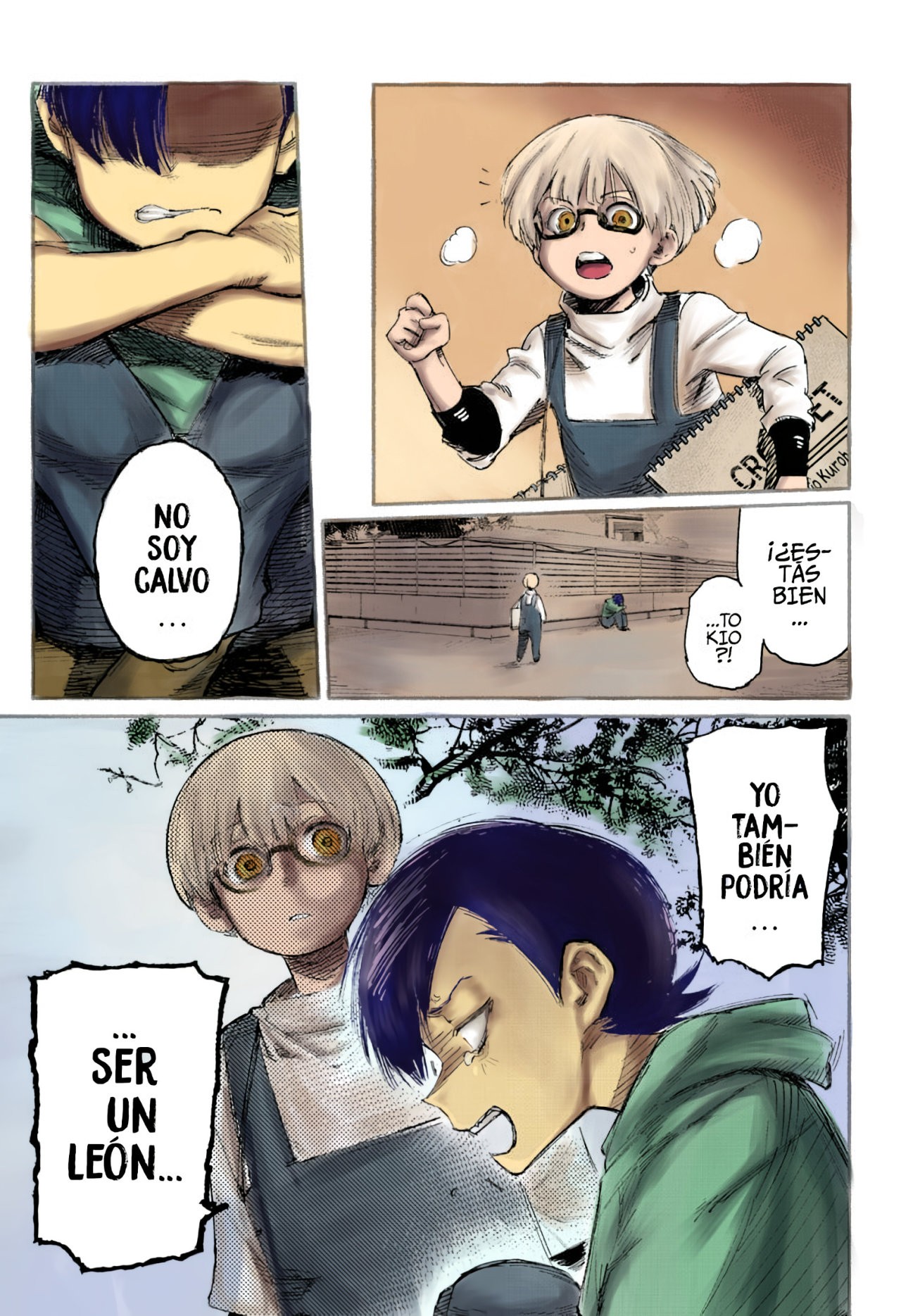 Choujin X Capitulo 1.5: a color página 35