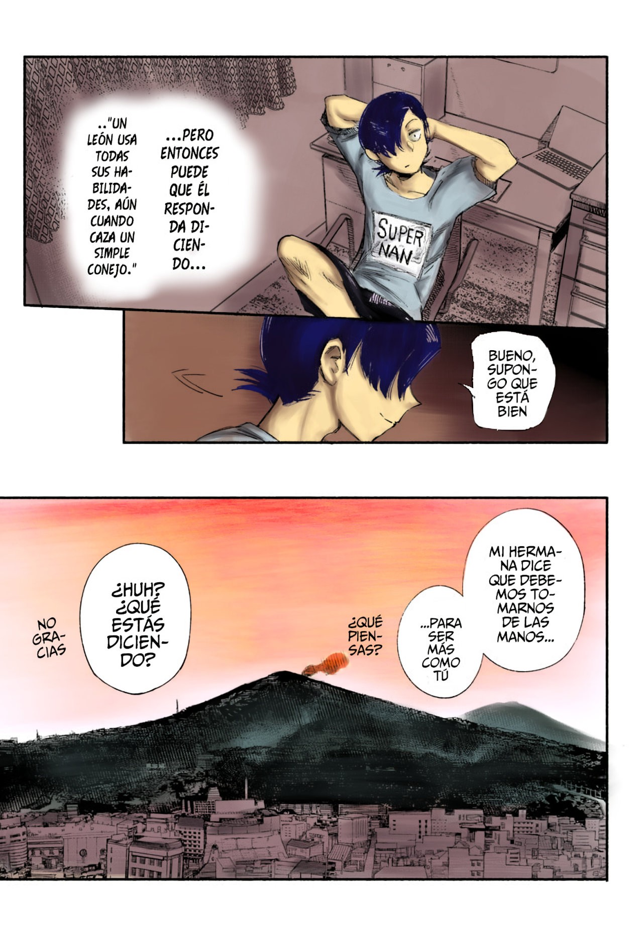 Choujin X Capitulo 1.5: a color página 37
