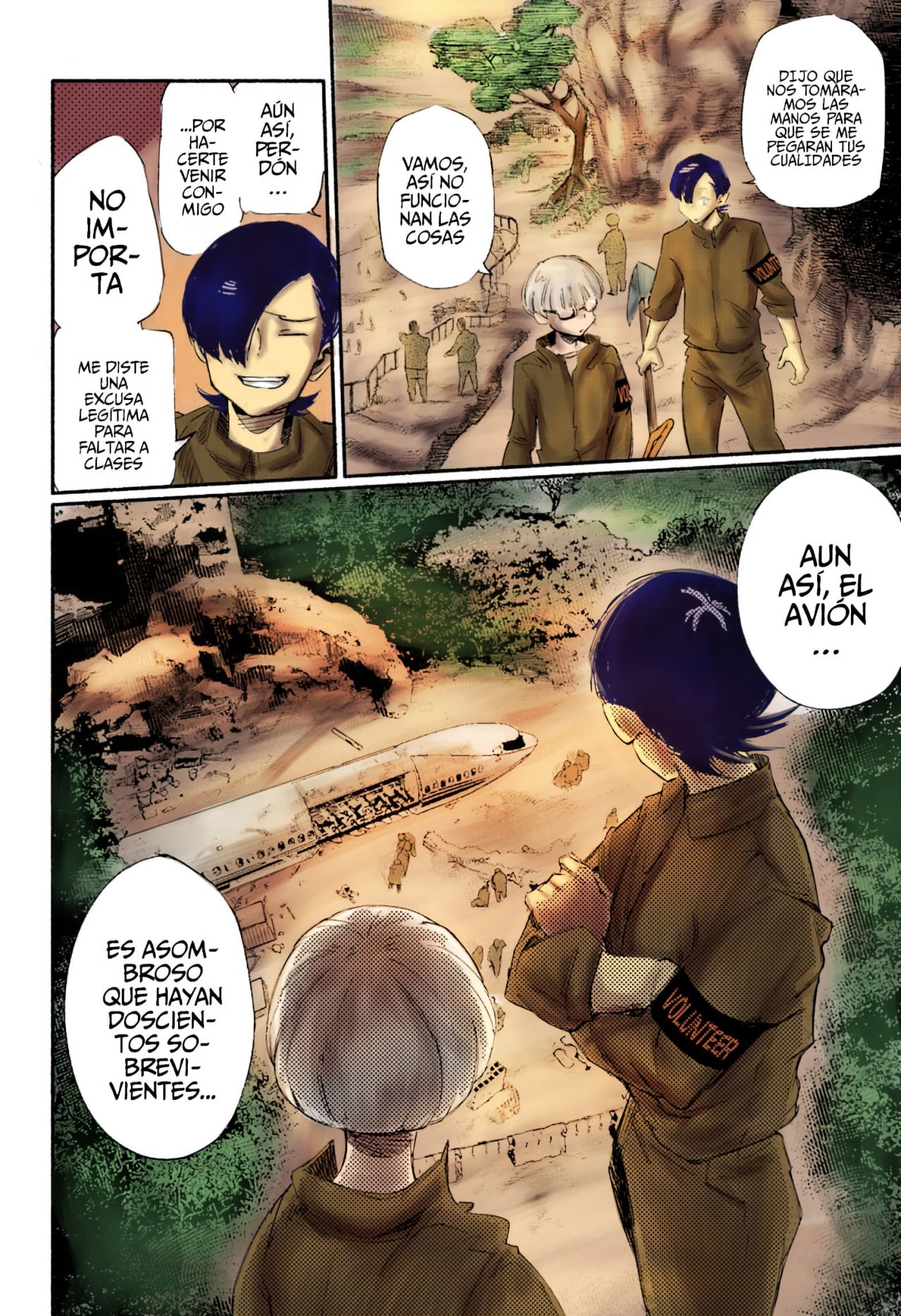 Choujin X Capitulo 1.5: a color página 38