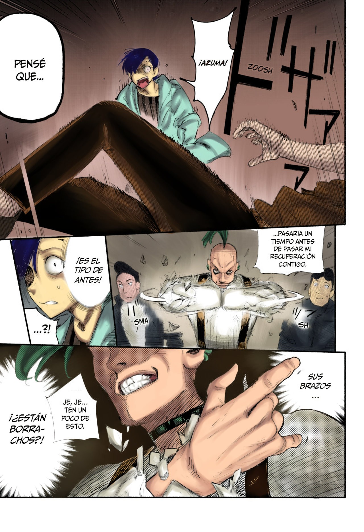 Choujin X Capitulo 1.5: a color página 41