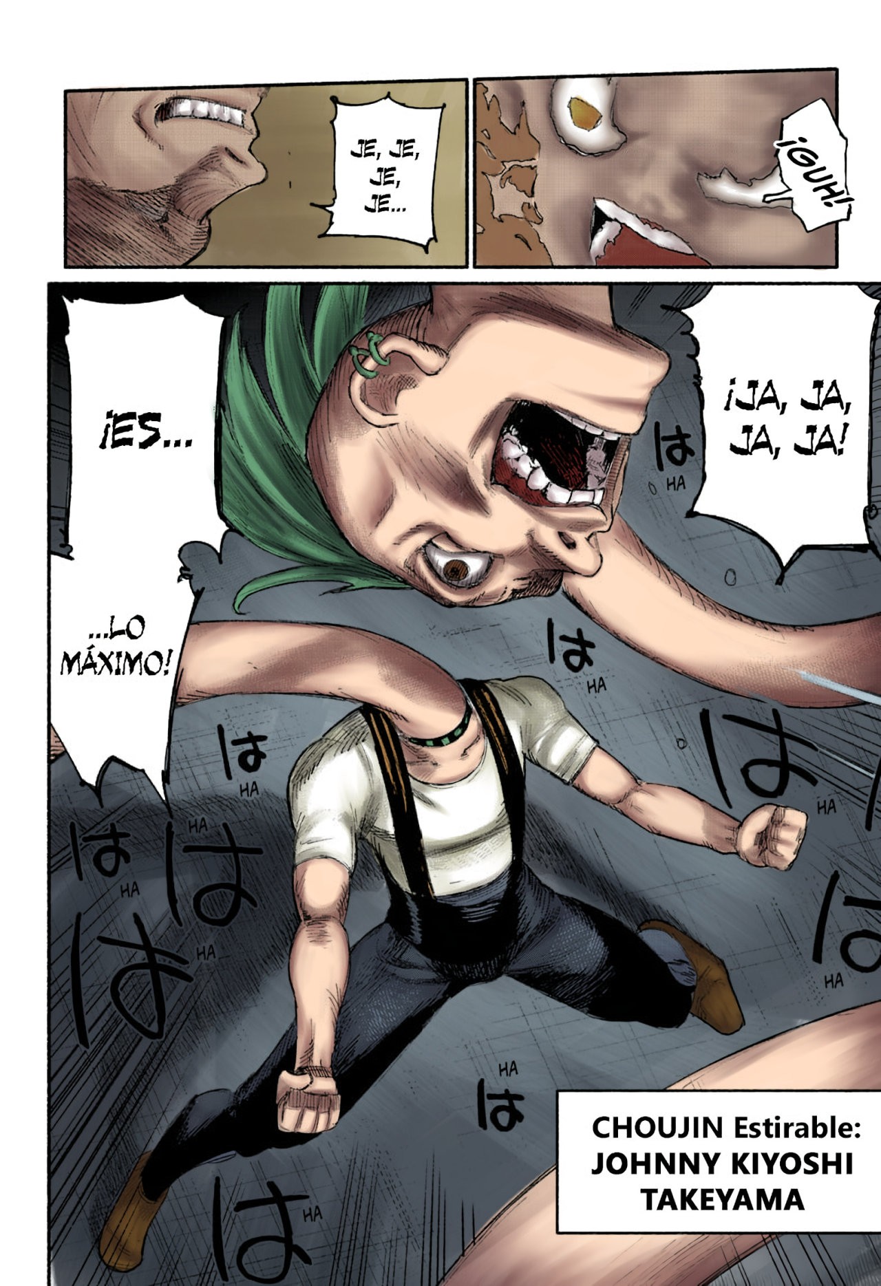 Choujin X Capitulo 1.5: a color página 46