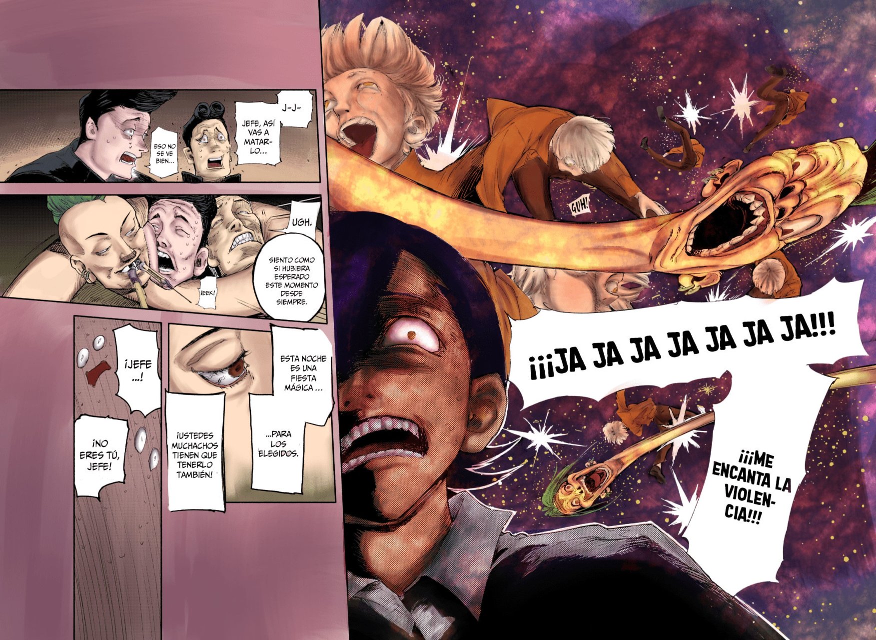 Choujin X Capitulo 1.5: a color página 48
