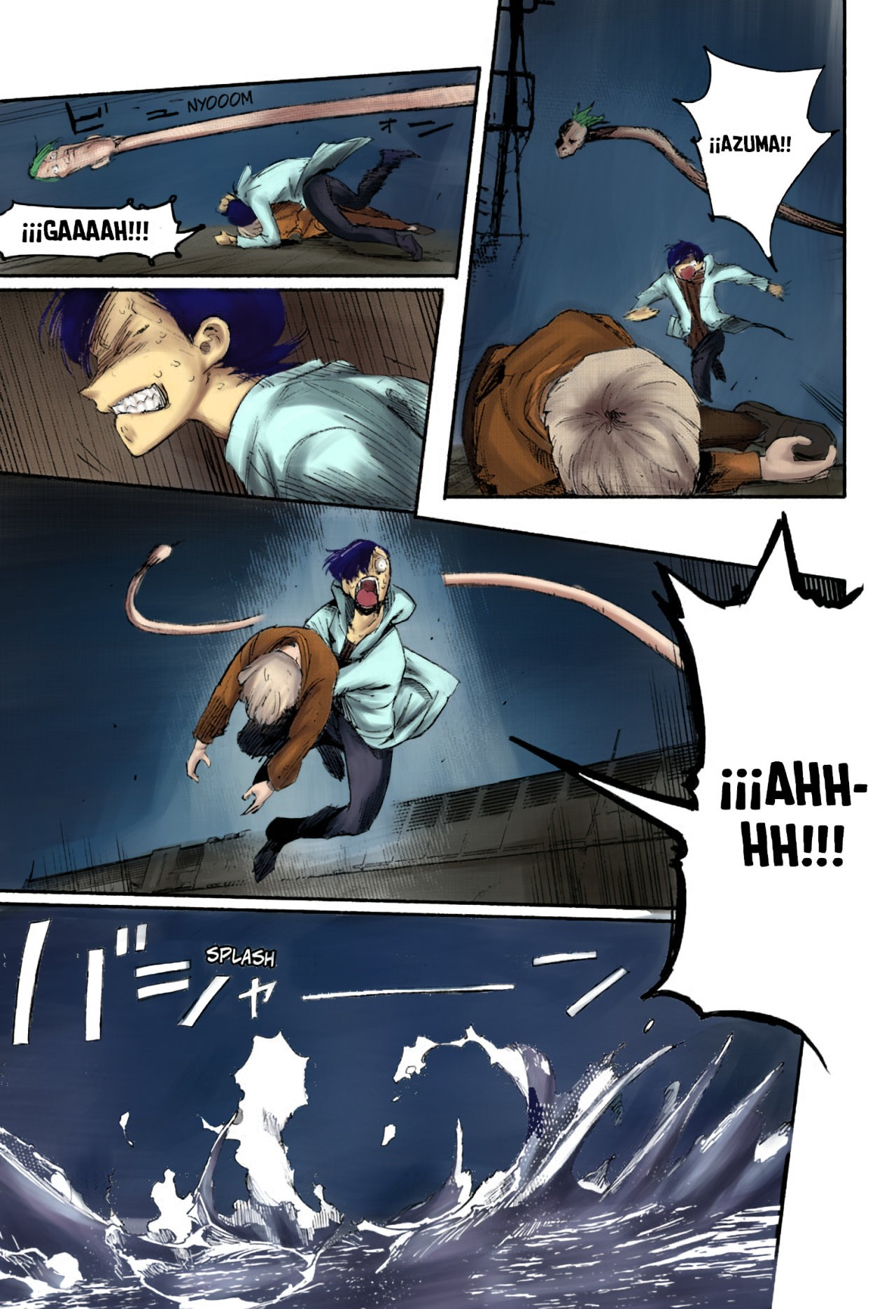 Choujin X Capitulo 1.5: a color página 50