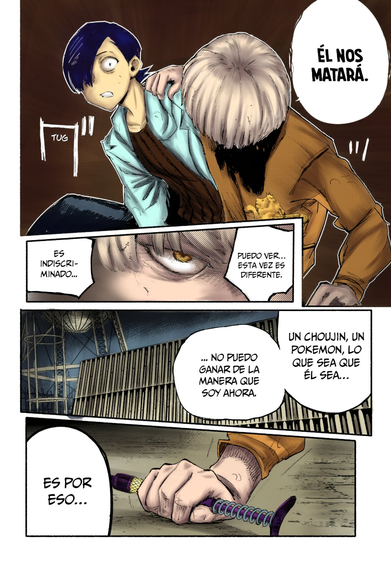 Choujin X Capitulo 1.5: a color página 53