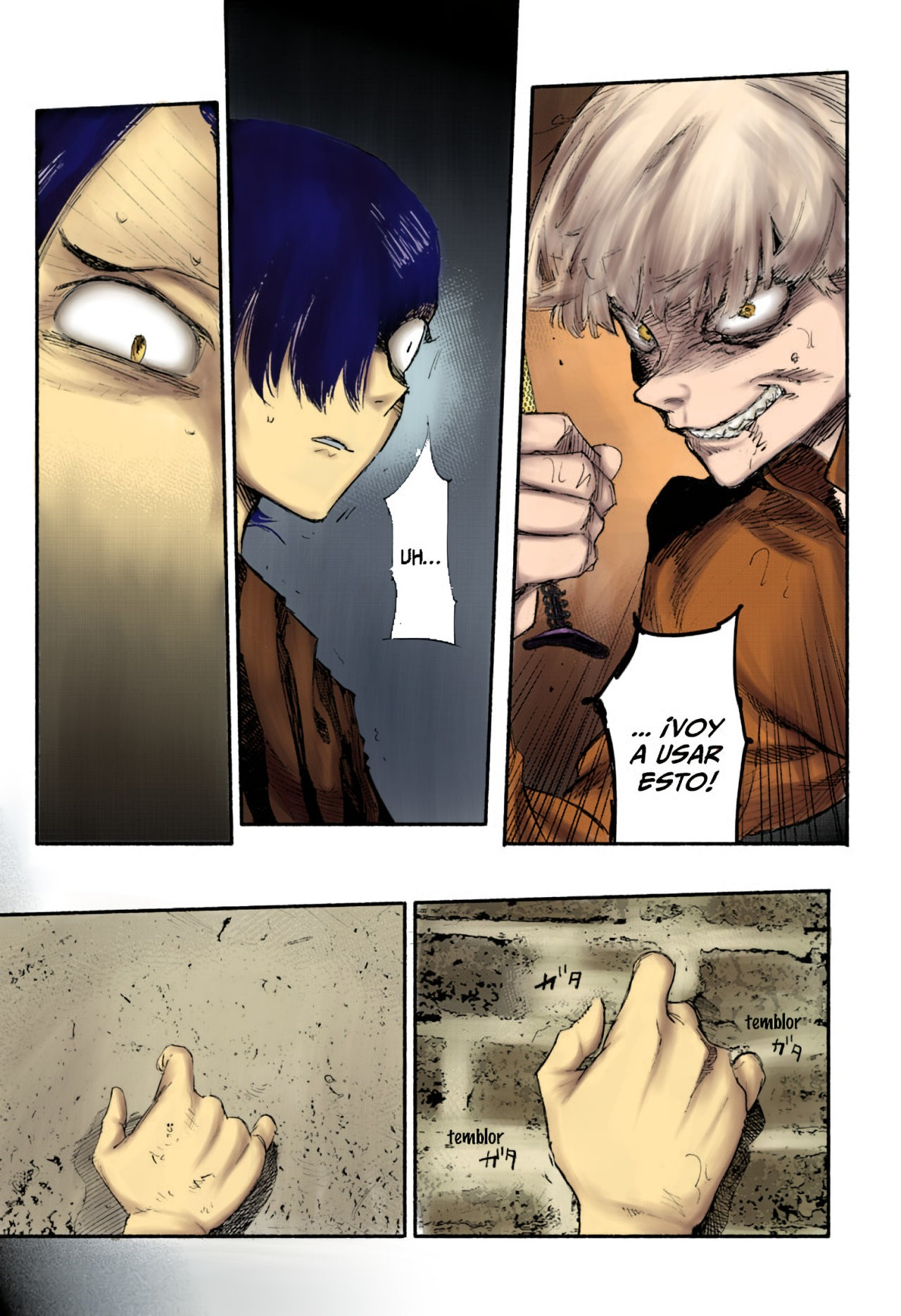Choujin X Capitulo 1.5: a color página 54