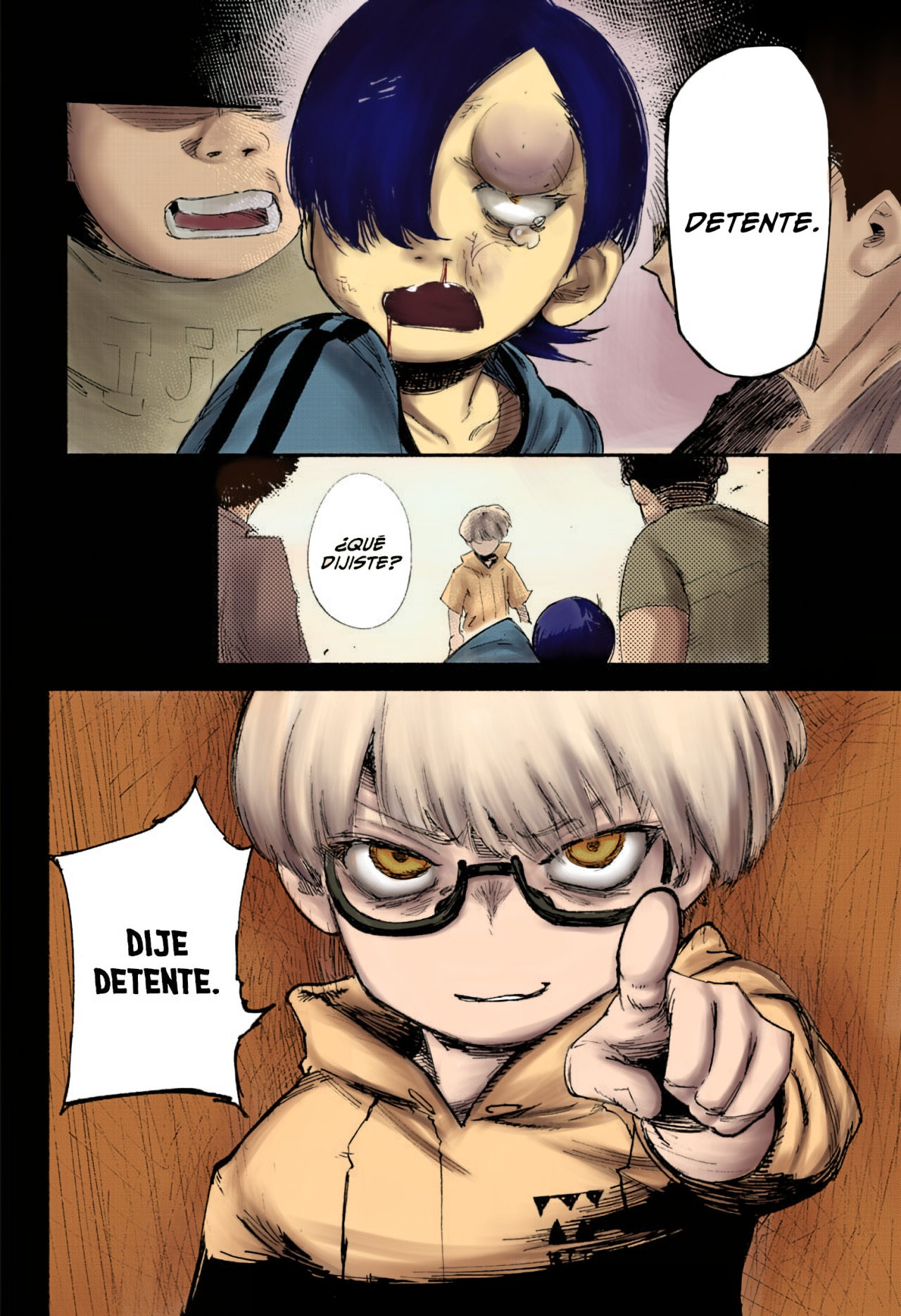 Choujin X Capitulo 1.5: a color página 55