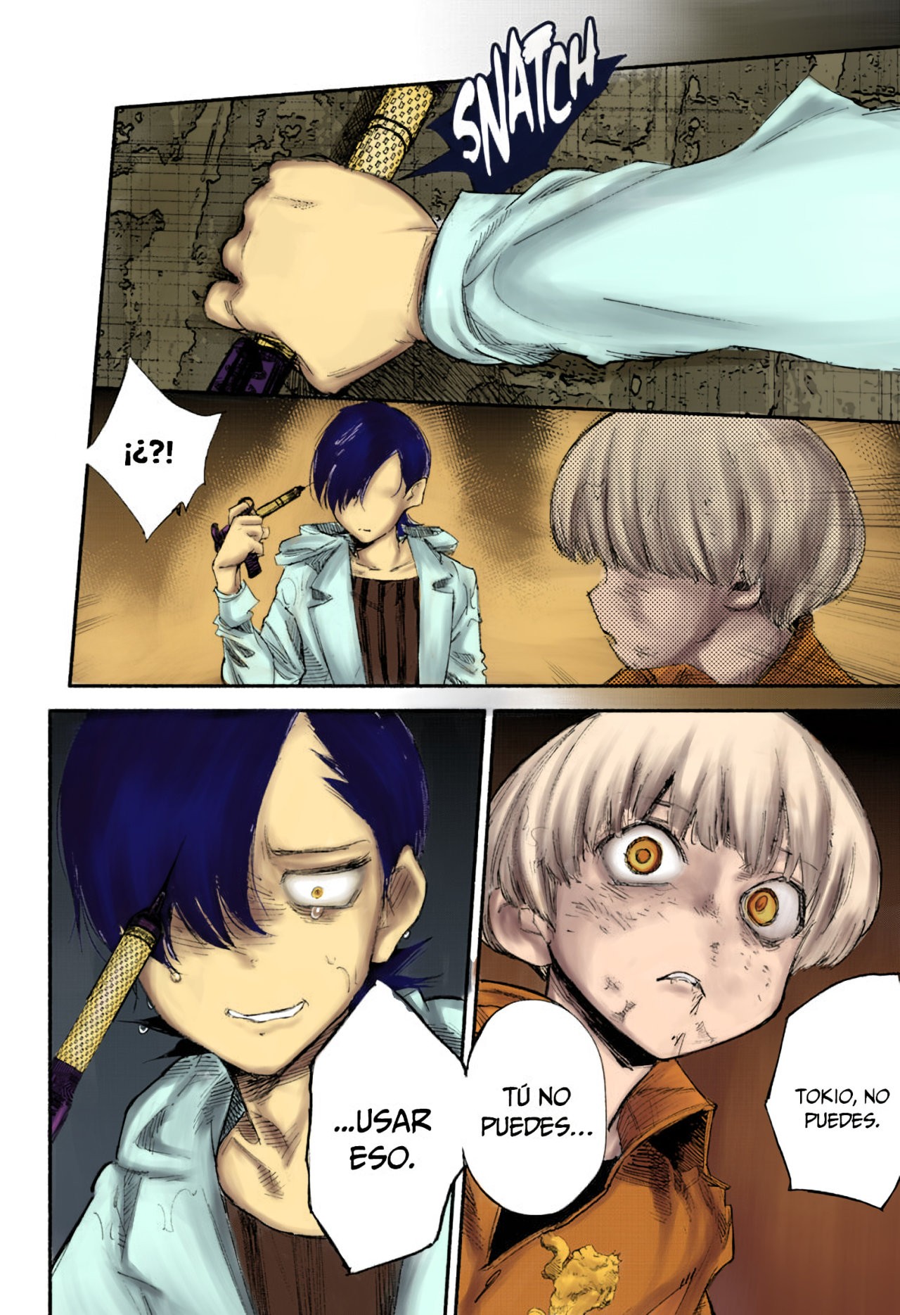 Choujin X Capitulo 1.5: a color página 59