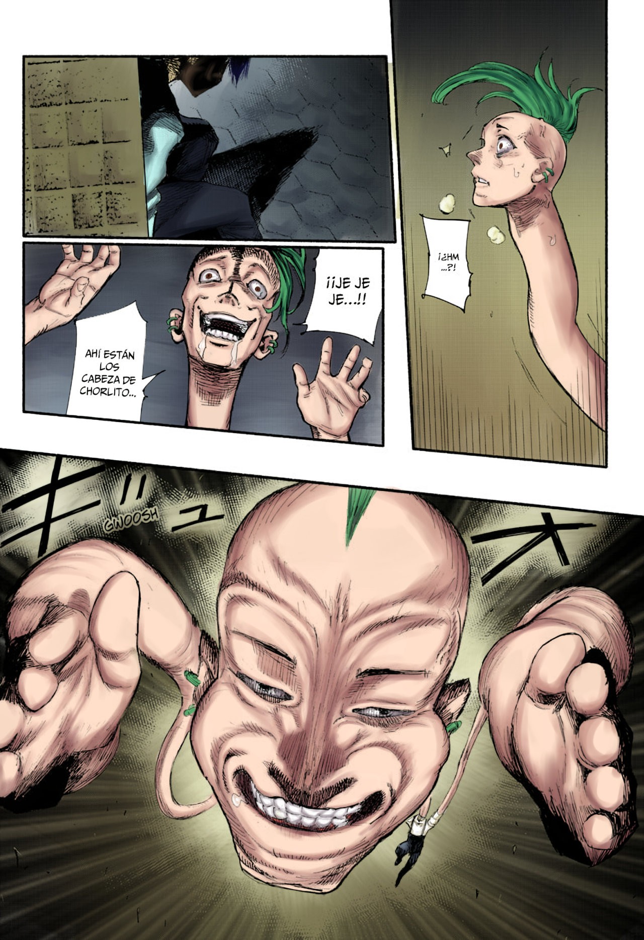 Choujin X Capitulo 1.5: a color página 64