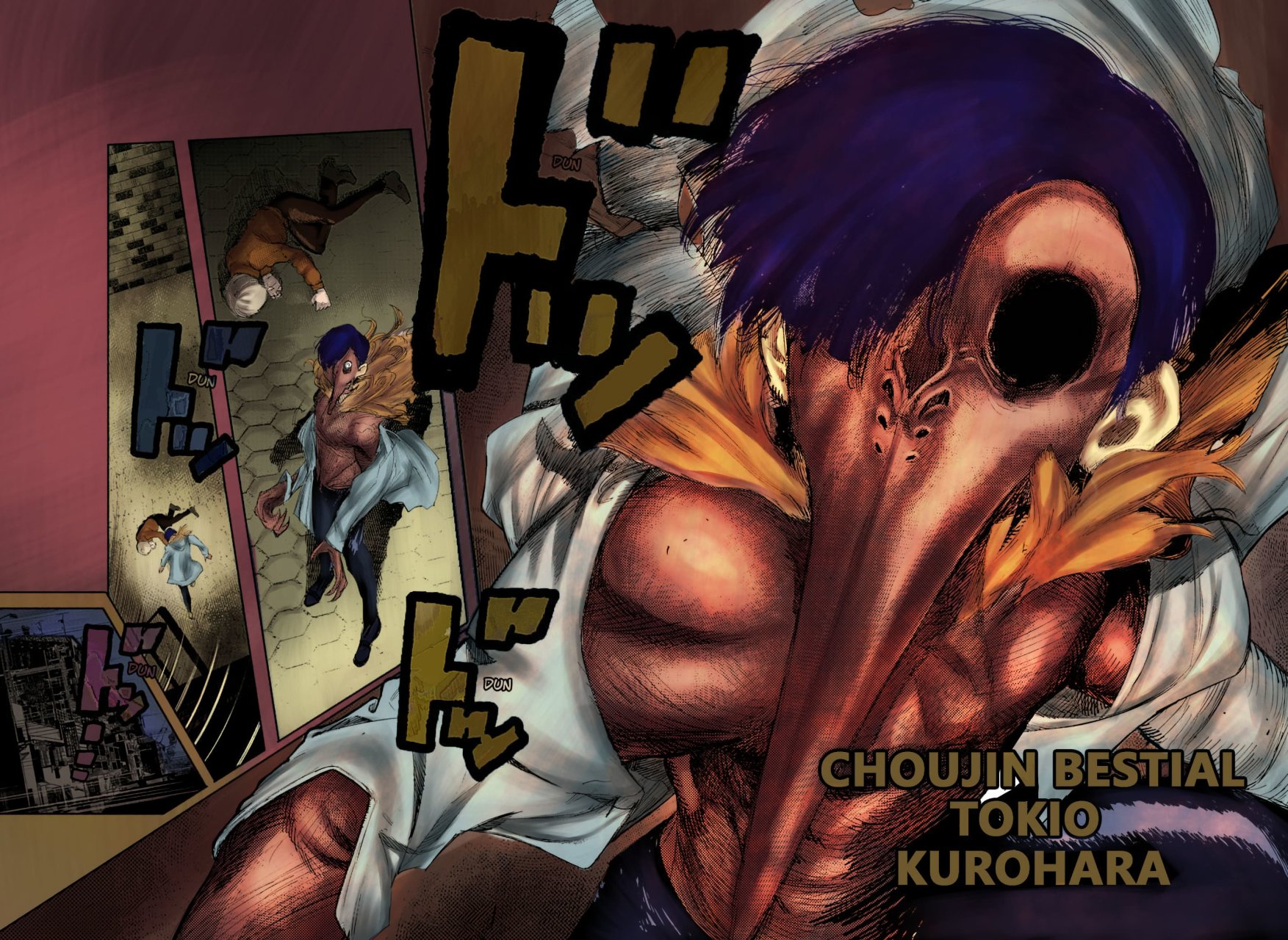 Choujin X Capitulo 1.5: a color página 69