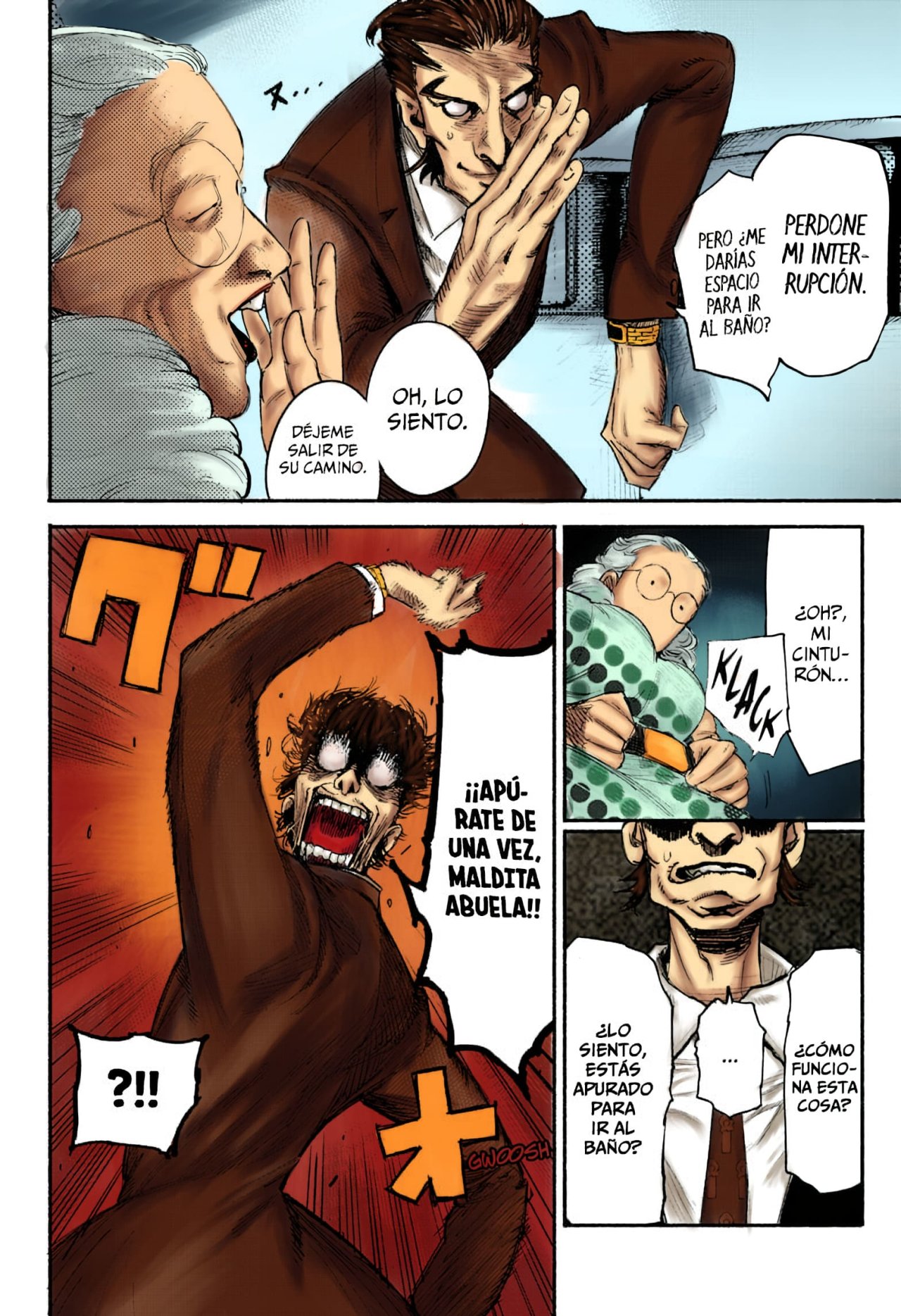 Choujin X Capitulo 1.5: a color página 8