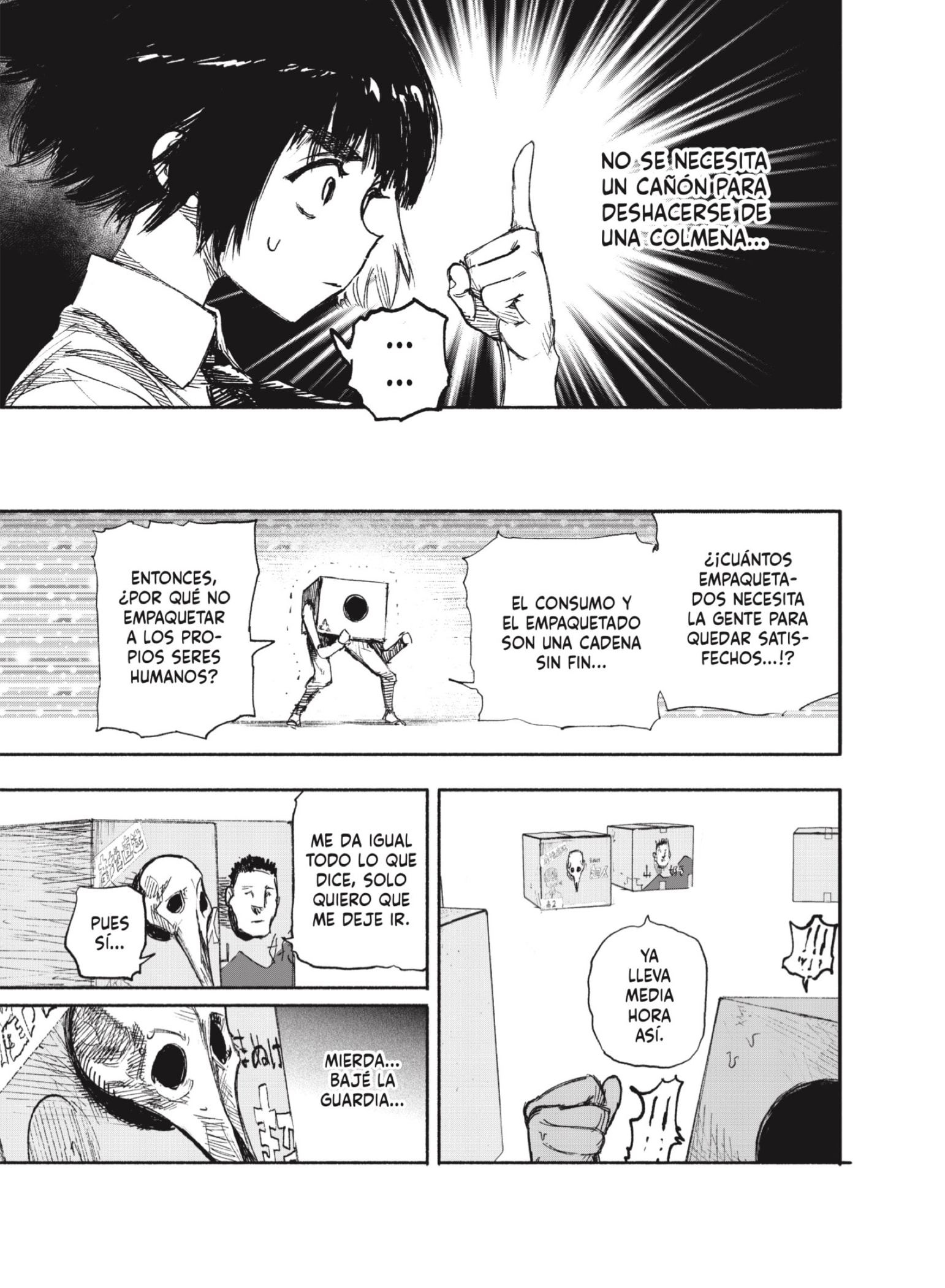 Choujin X Capitulo 17: ¡Paquete! ¡Paquete! página 35