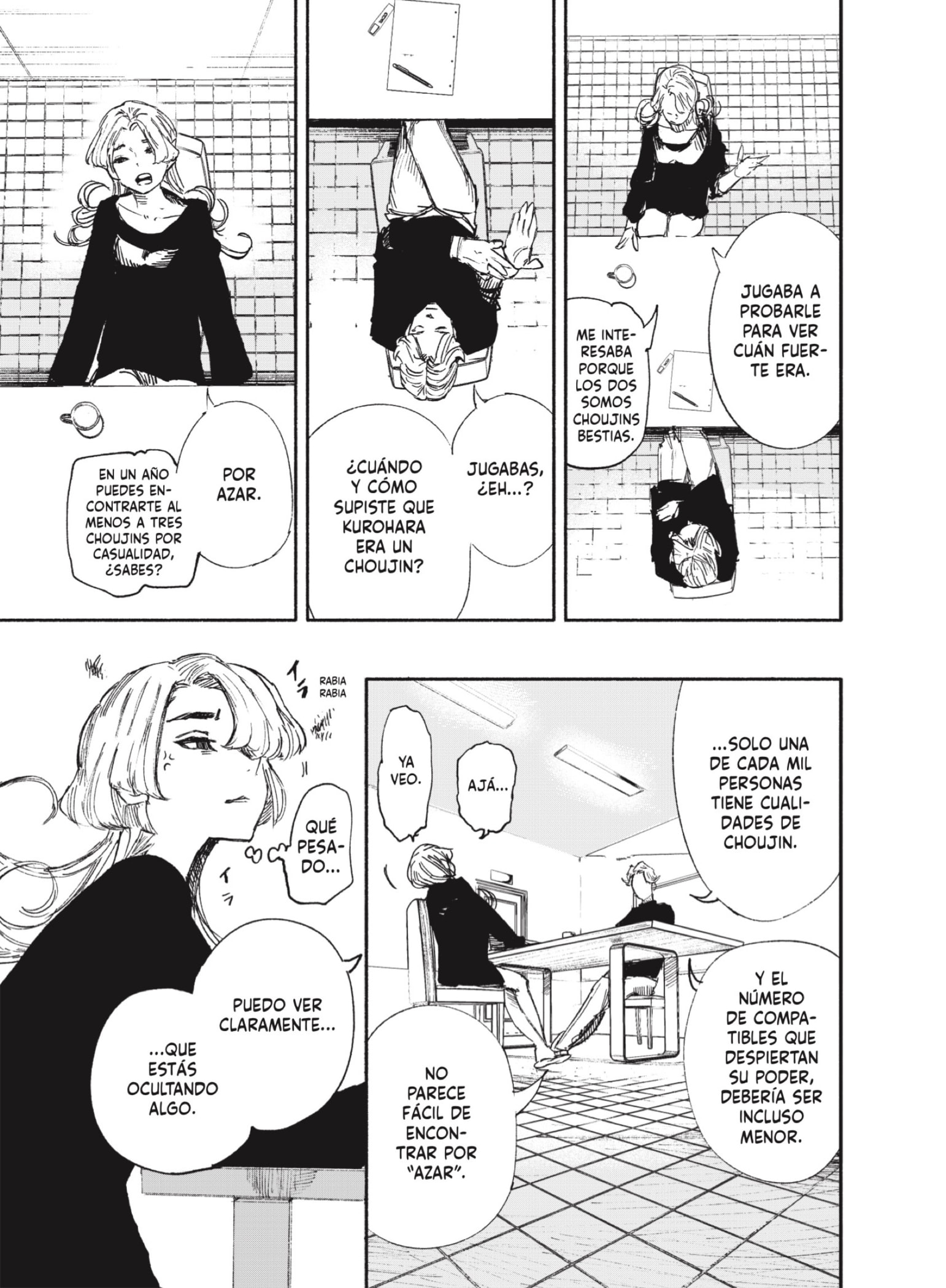 Choujin X Capitulo 17: ¡Paquete! ¡Paquete! página 5