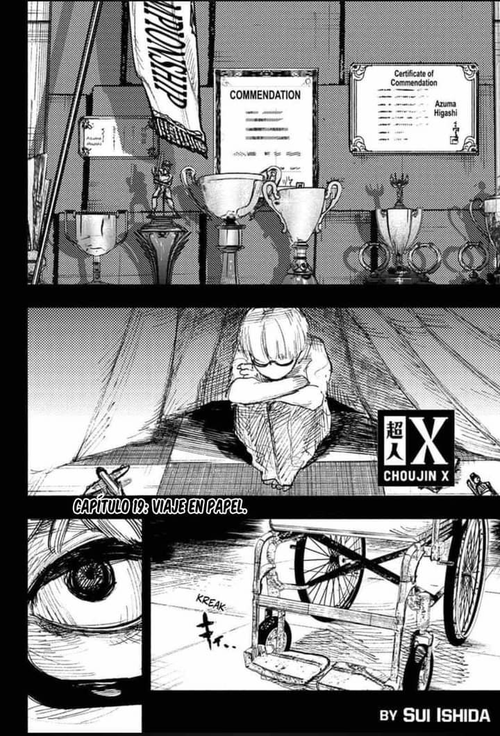Choujin X Capitulo 19: Viaje de papel página 2
