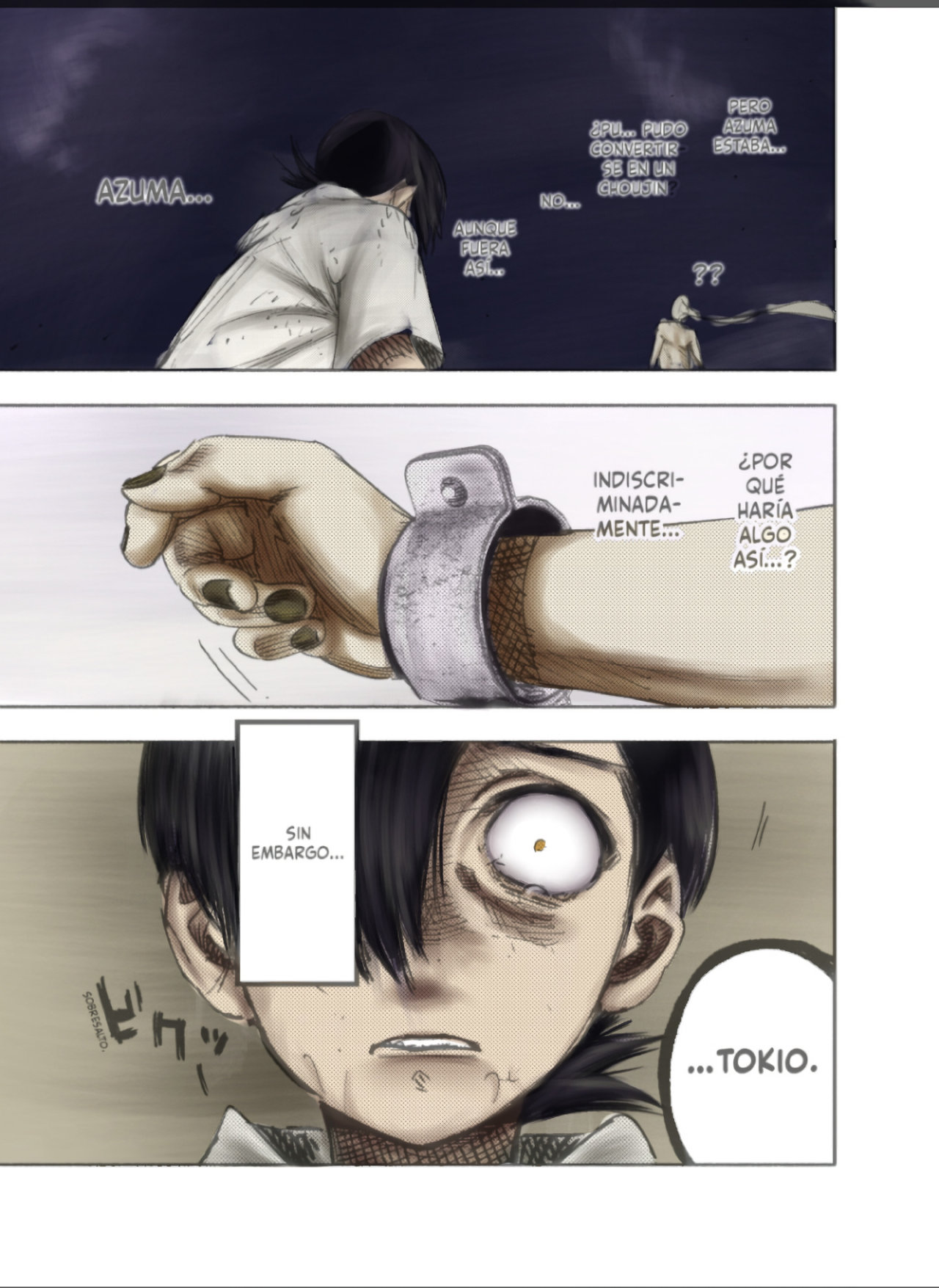 Choujin X Capitulo 21.5: A color página 28