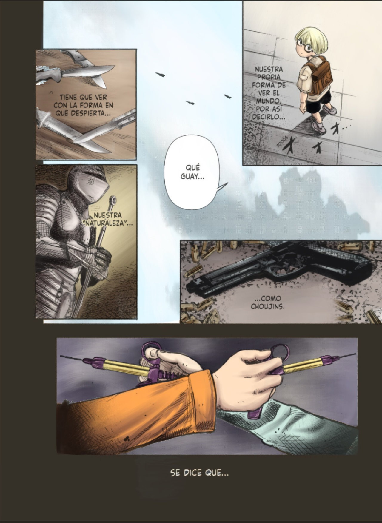 Choujin X Capitulo 21.5: A color página 6