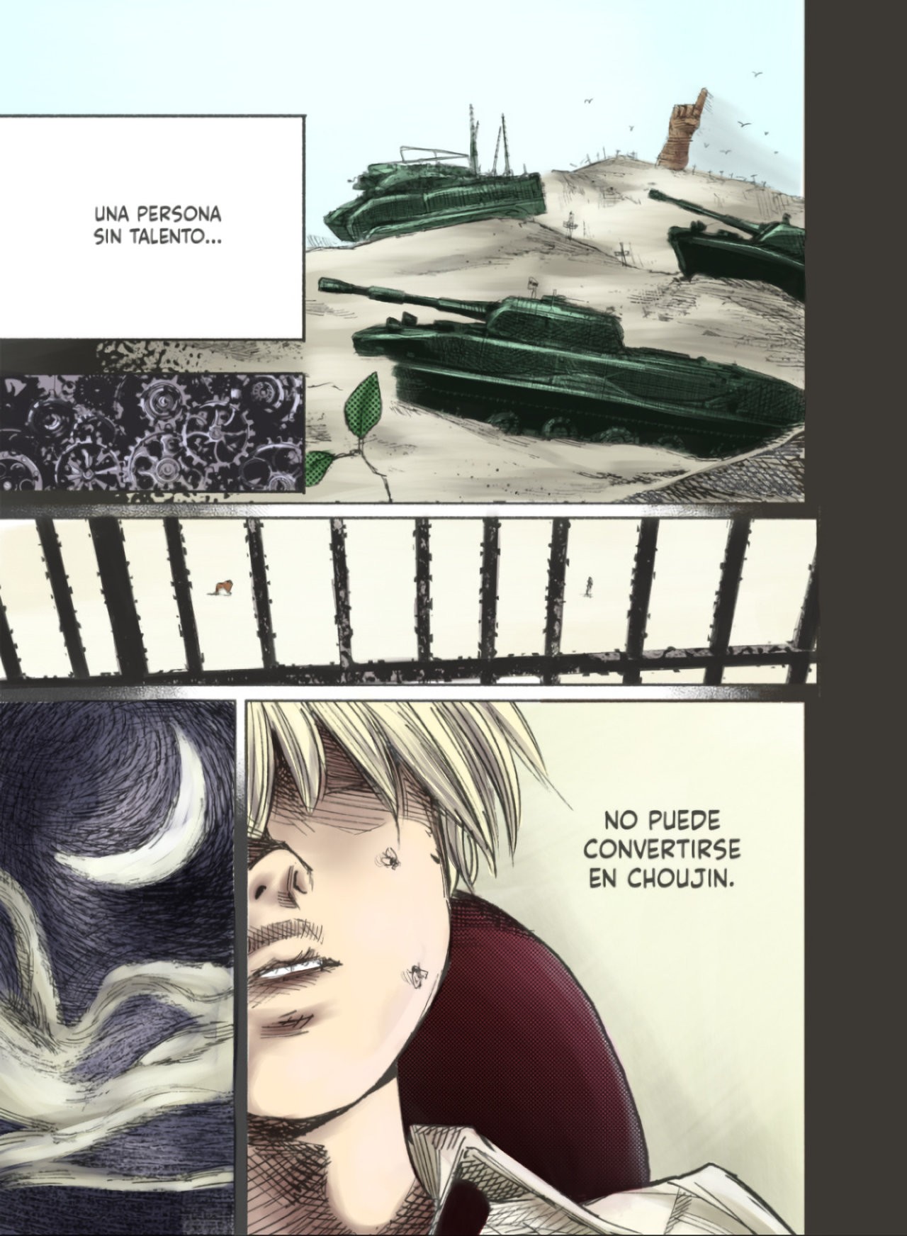 Choujin X Capitulo 21.5: A color página 7