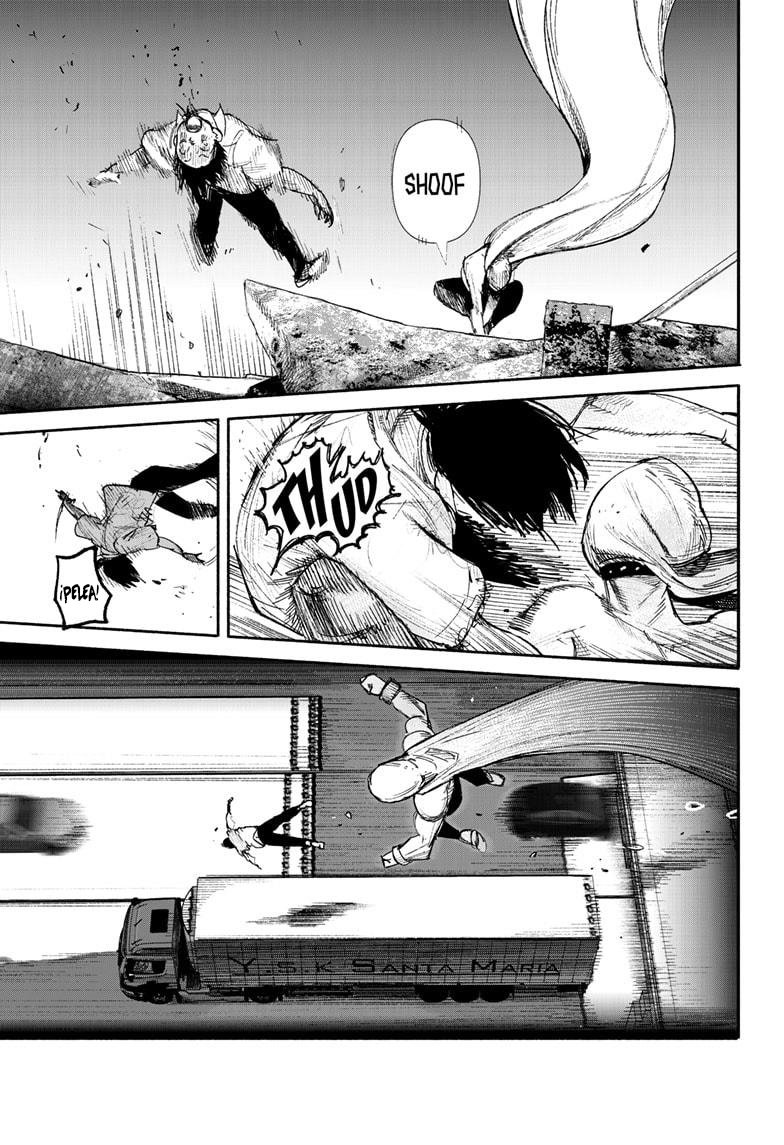 Choujin X Capitulo 22: Lucha de brazos página 14
