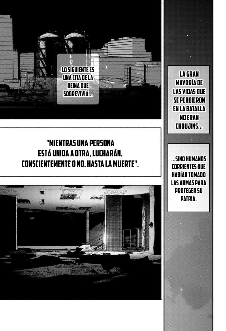 Choujin X Capitulo 22: Lucha de brazos página 4