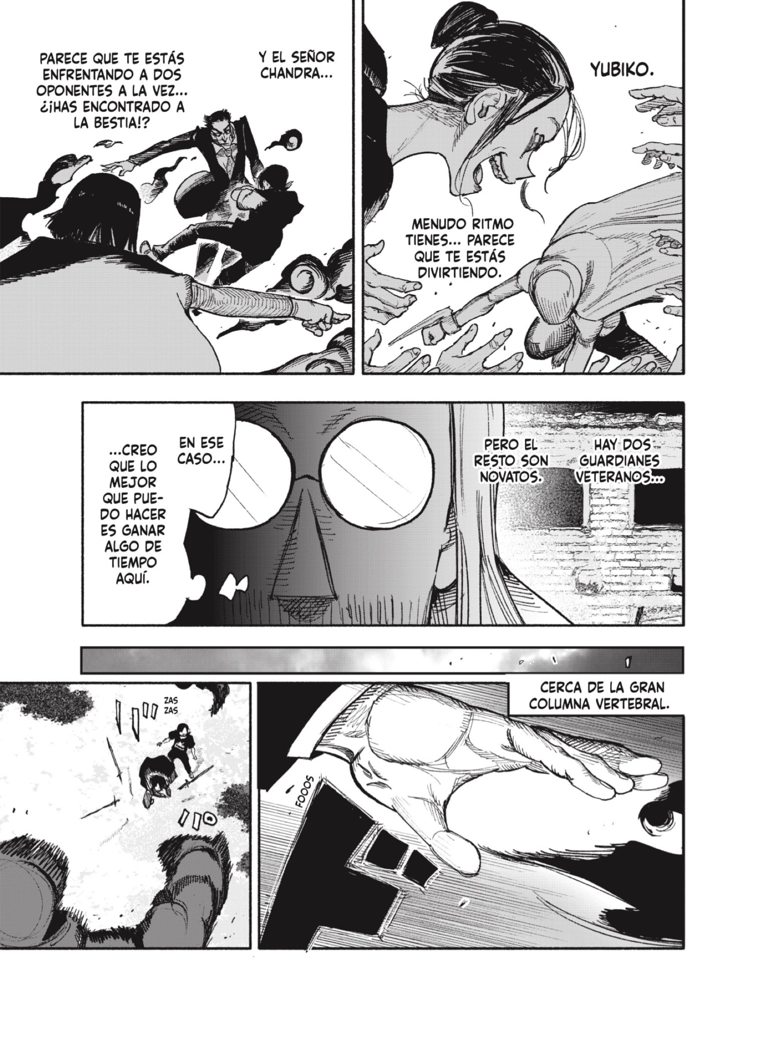 Choujin X Capitulo 29: Presentación del espectáculo negro página 3