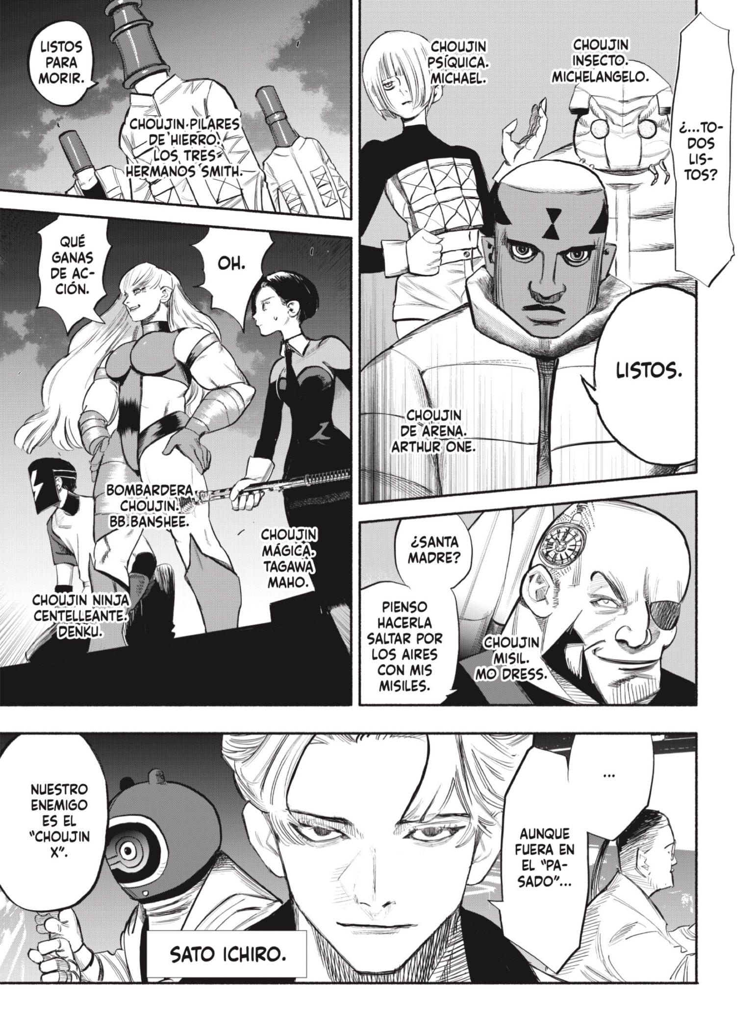 Choujin X Capitulo 34.4 página 10
