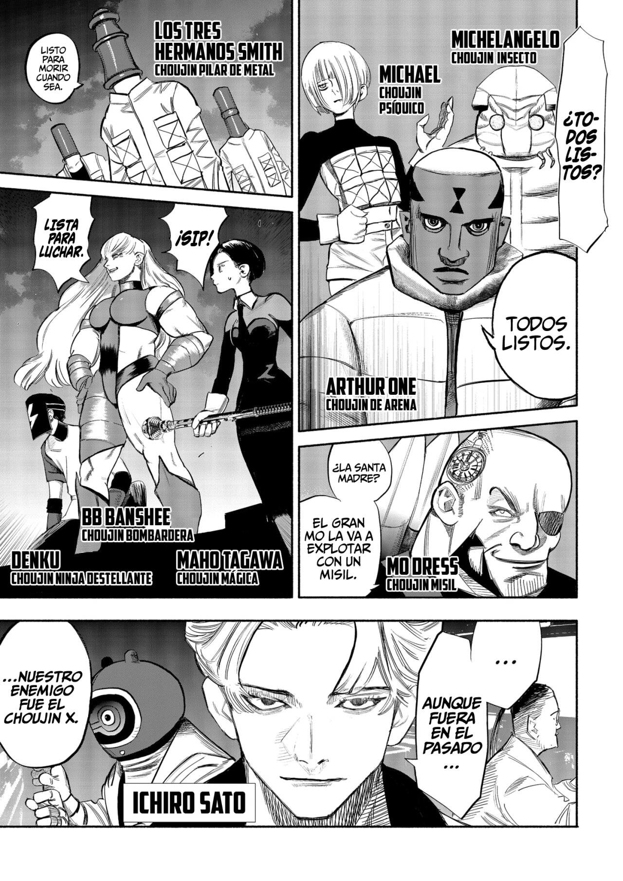 Choujin X Capitulo 34.7: I got 2 know, parte 4 página 11