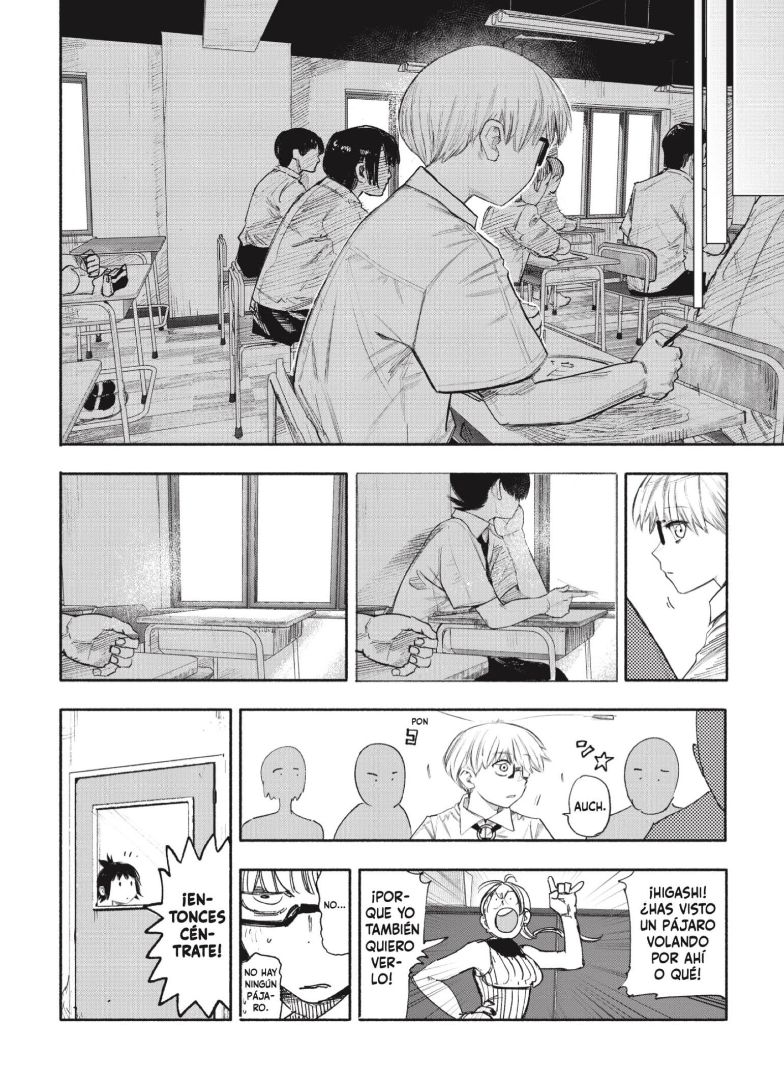 Choujin X Capitulo 35: Preparatoria, segundo año página 8