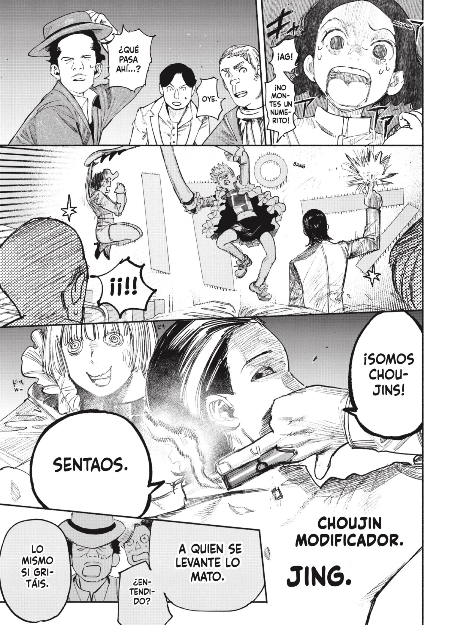 Choujin X Capitulo 36: ¿Quién eres tú? página 9