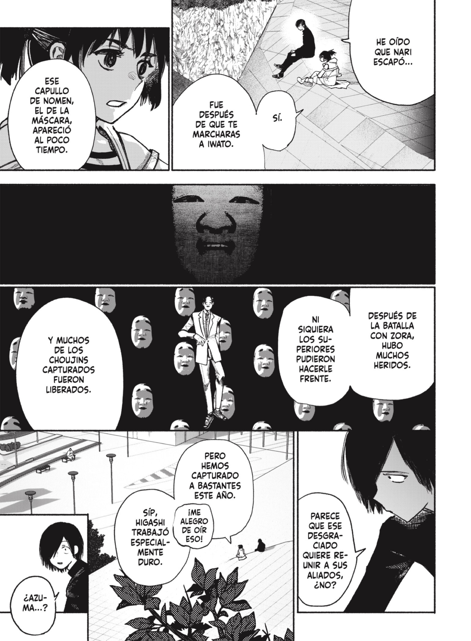 Choujin X Capitulo 38: Opio página 11