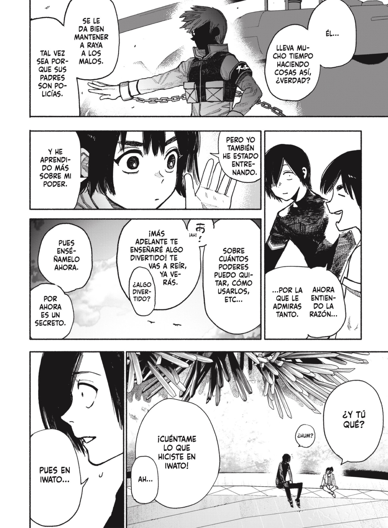 Choujin X Capitulo 38: Opio página 12