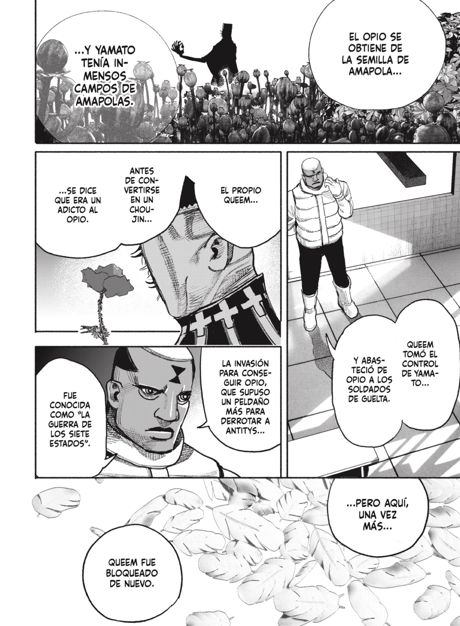 Choujin X Capitulo 38: Opio página 38