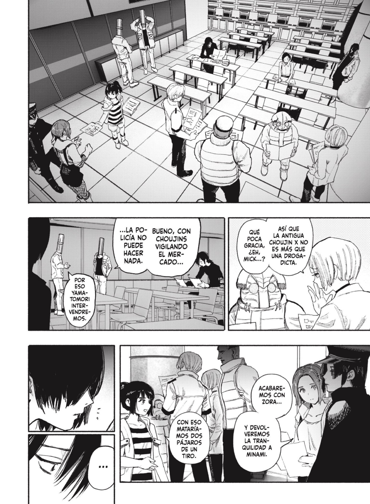 Choujin X Capitulo 38: Opio página 46