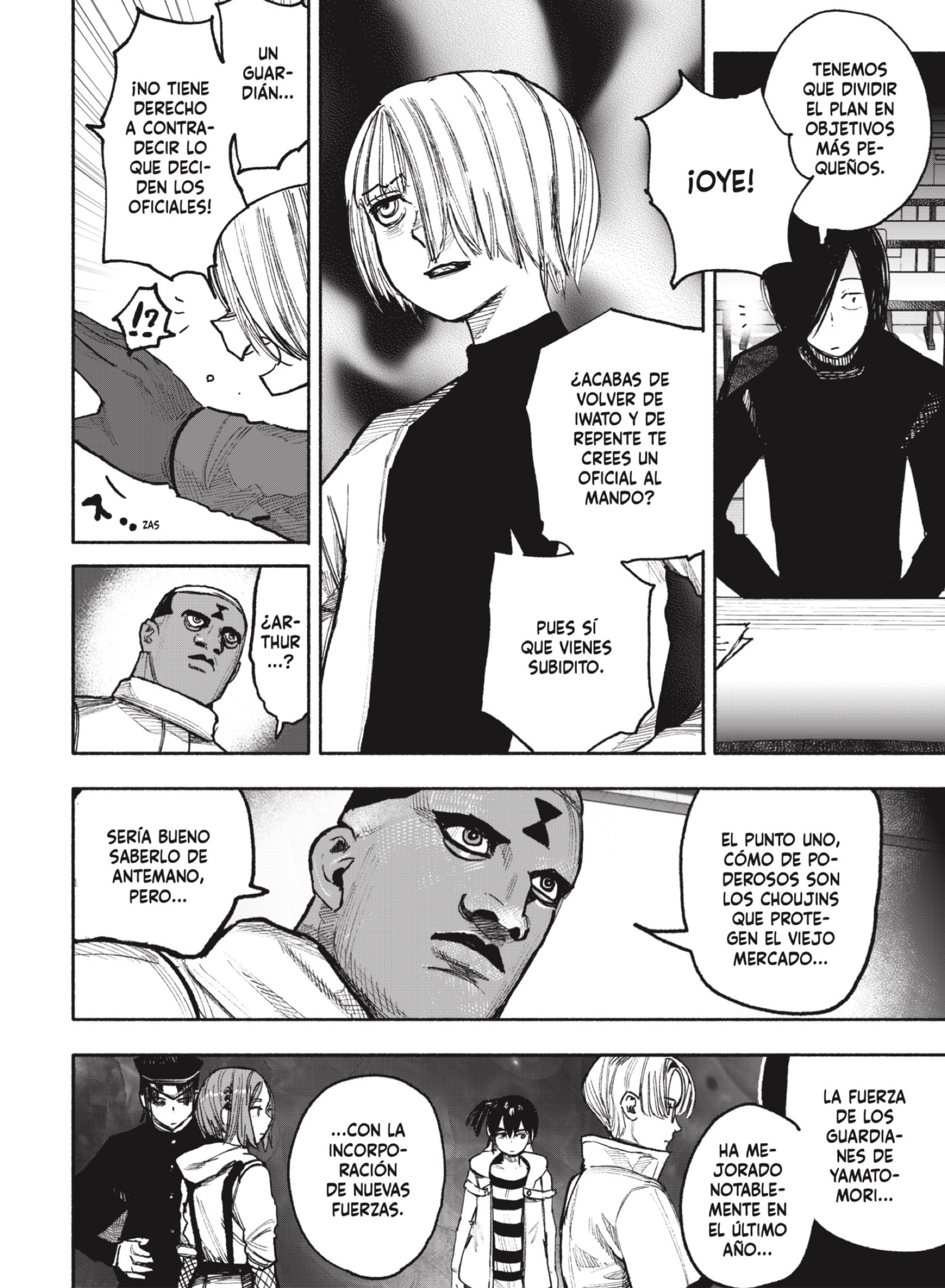 Choujin X Capitulo 39: Mientras duermes página 4