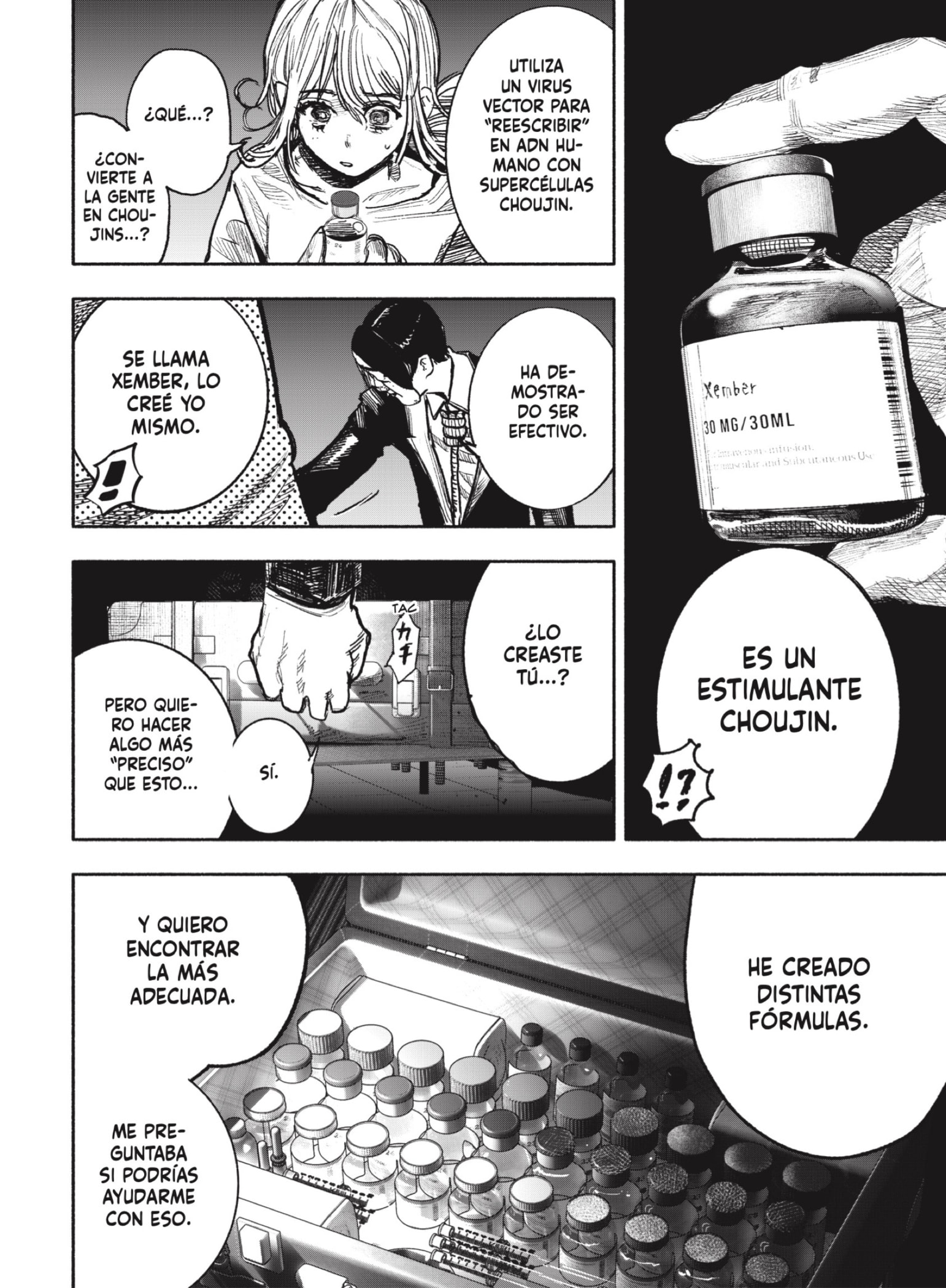 Choujin X Capitulo 39: Mientras duermes página 48