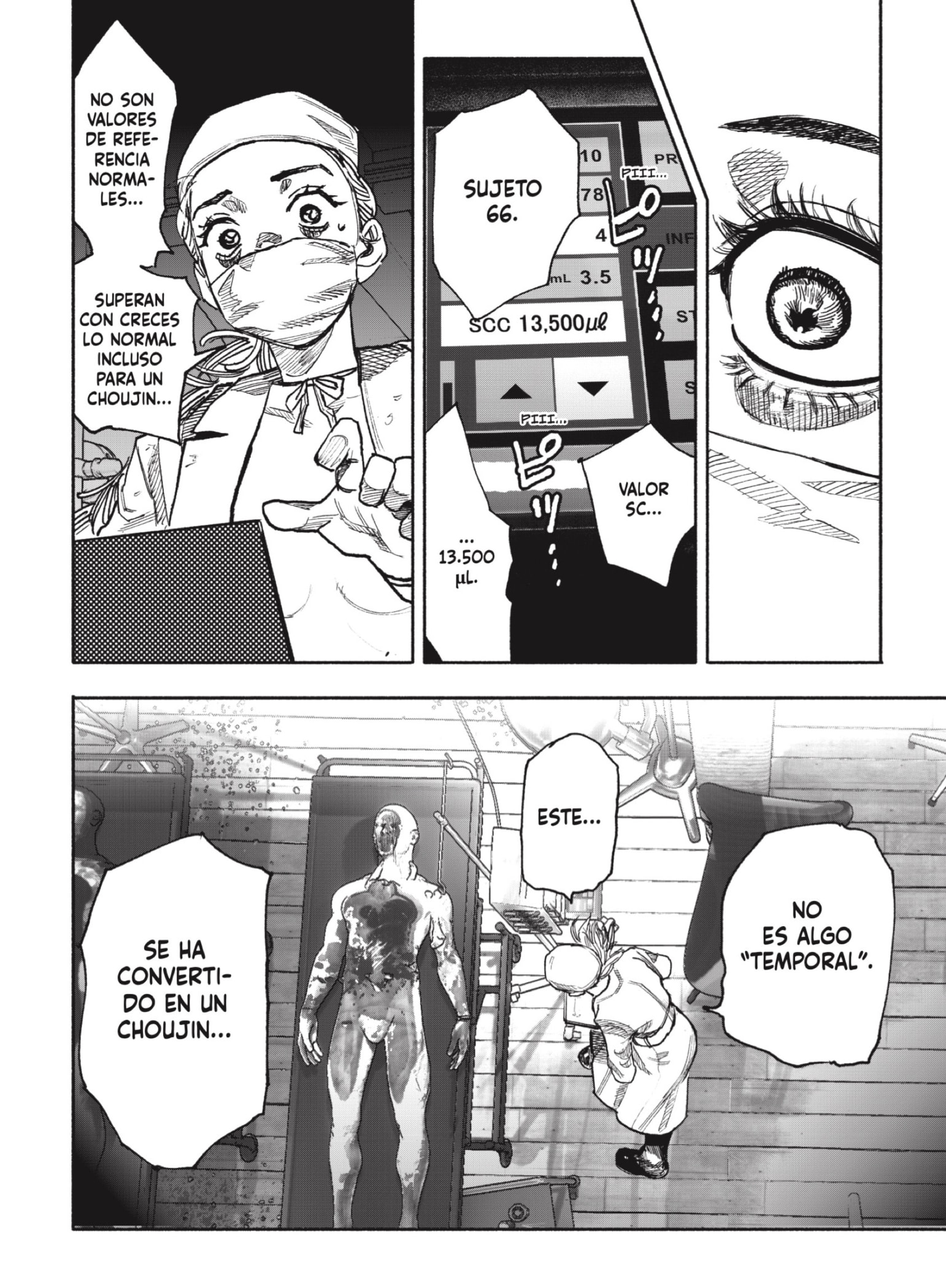 Choujin X Capitulo 40.5: Dose me, Dose me, parte 2 página 8