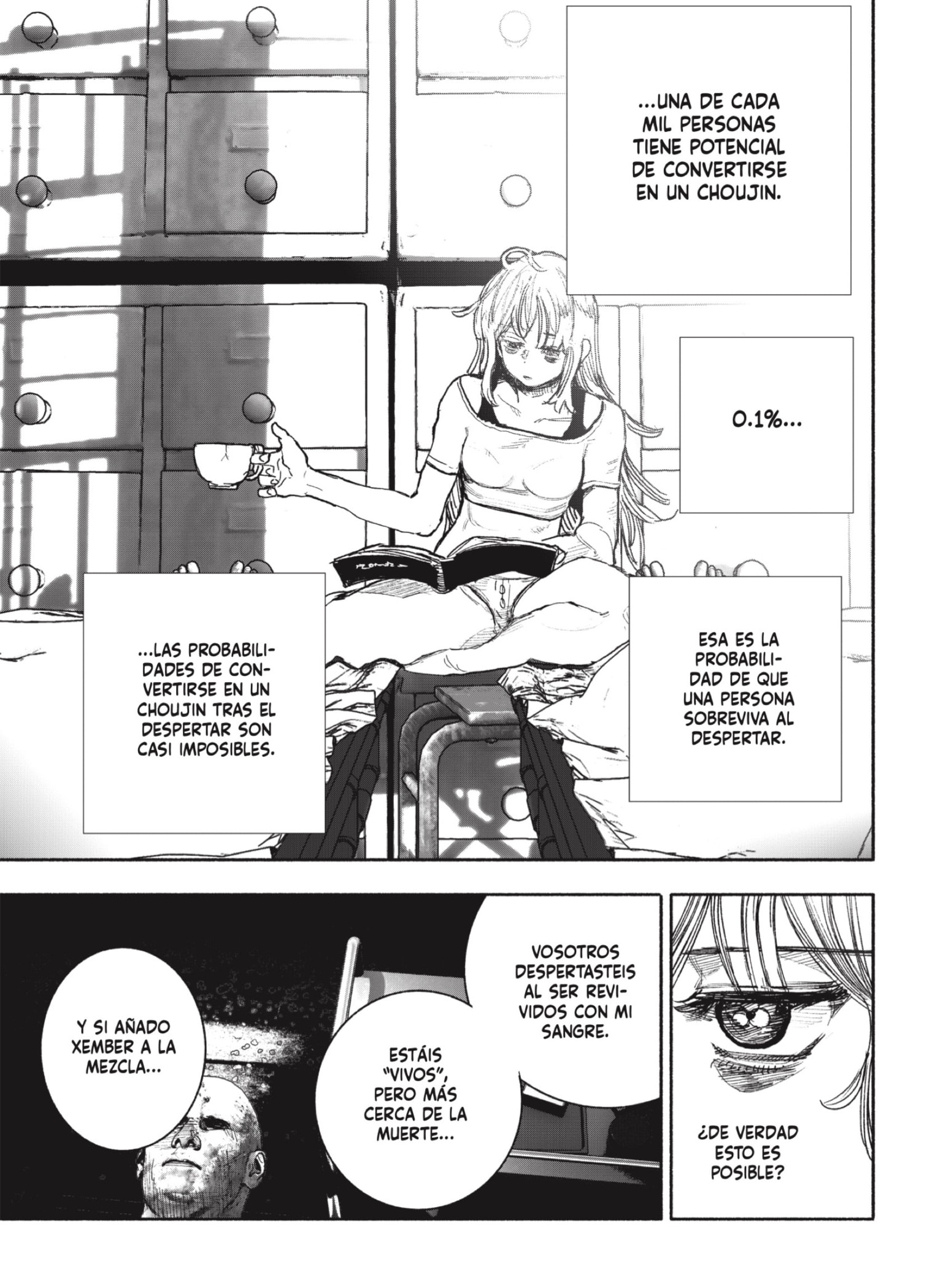 Choujin X Capitulo 40: Dose me, dose me, parte 1 página 23