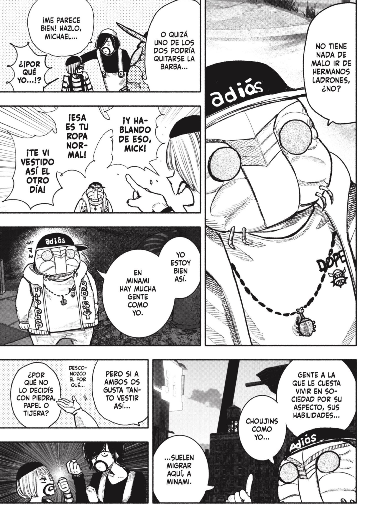 Choujin X Capitulo 40: Dose me, dose me, parte 1 página 3