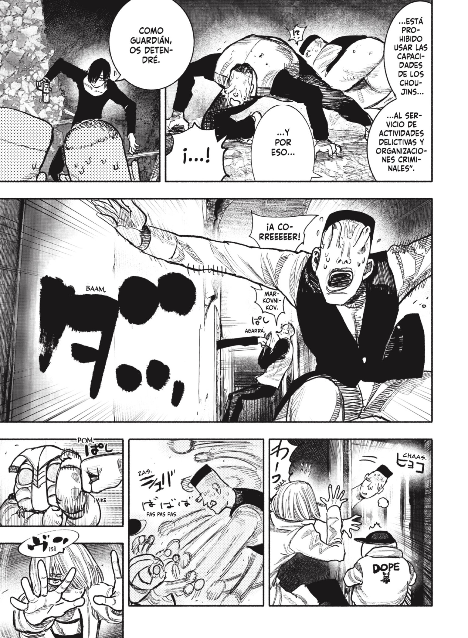 Choujin X Capitulo 40: Dose me, dose me, parte 1 página 35
