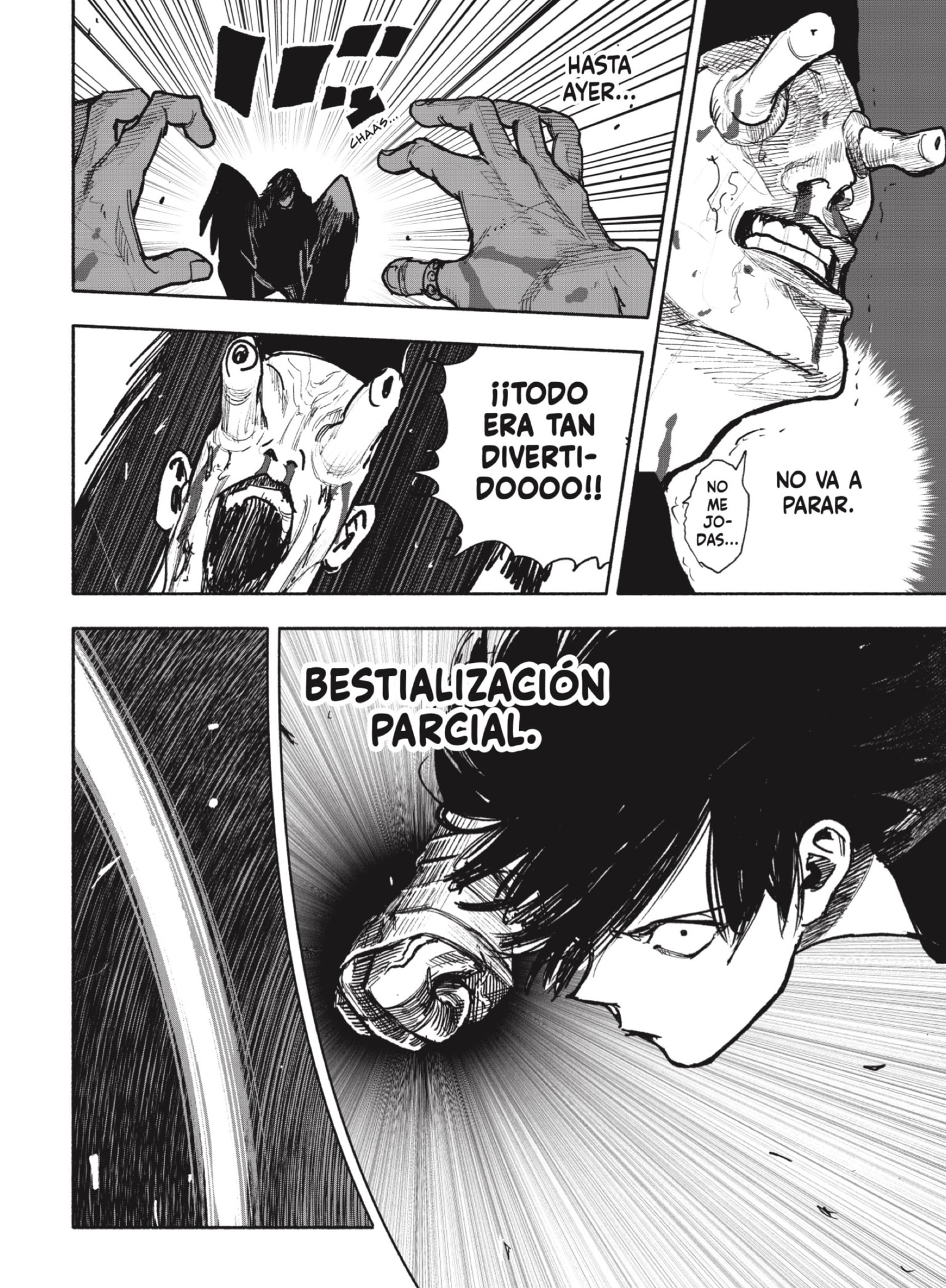 Choujin X Capitulo 40: Dose me, dose me, parte 1 página 42