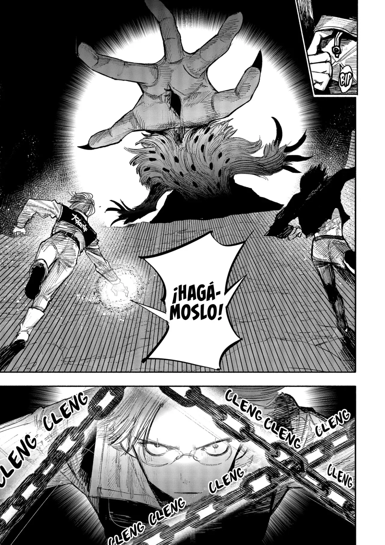 Choujin X Capitulo 41.7: Hyena 4 página 8