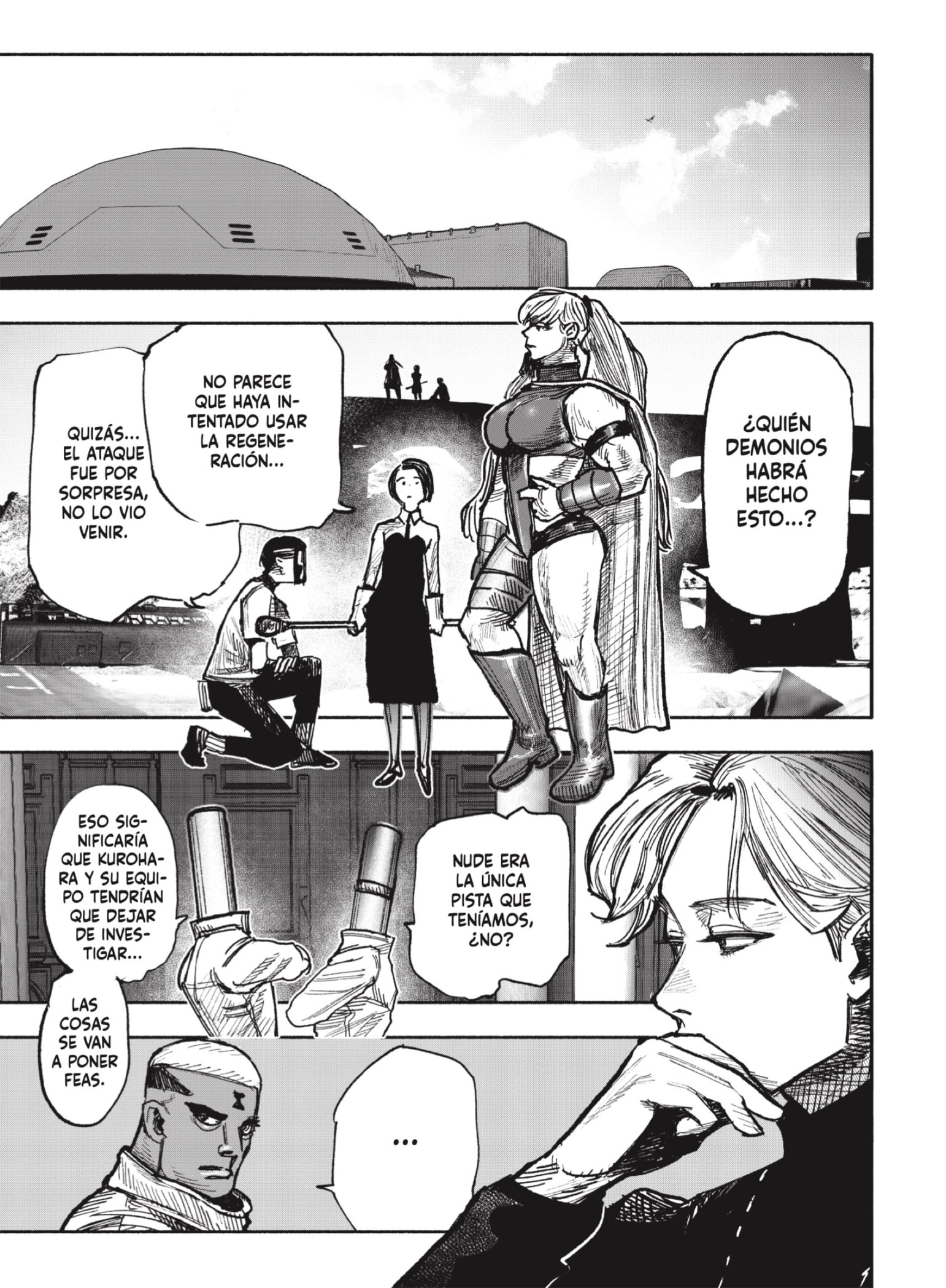 Choujin X Capitulo 44: Bendición de sangre página 3
