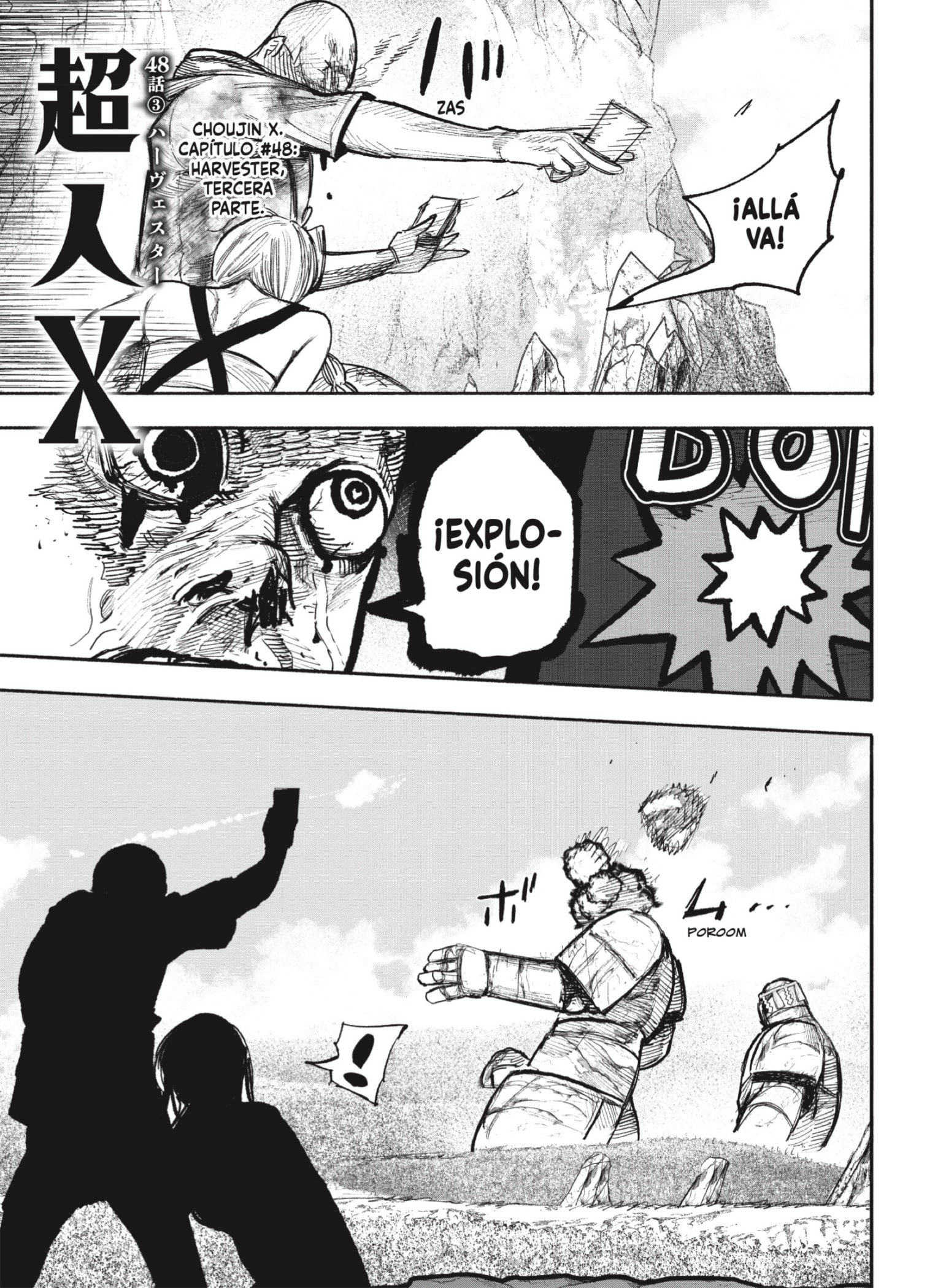 Choujin X Capitulo 48.6: Harvester, parte 3 página 2