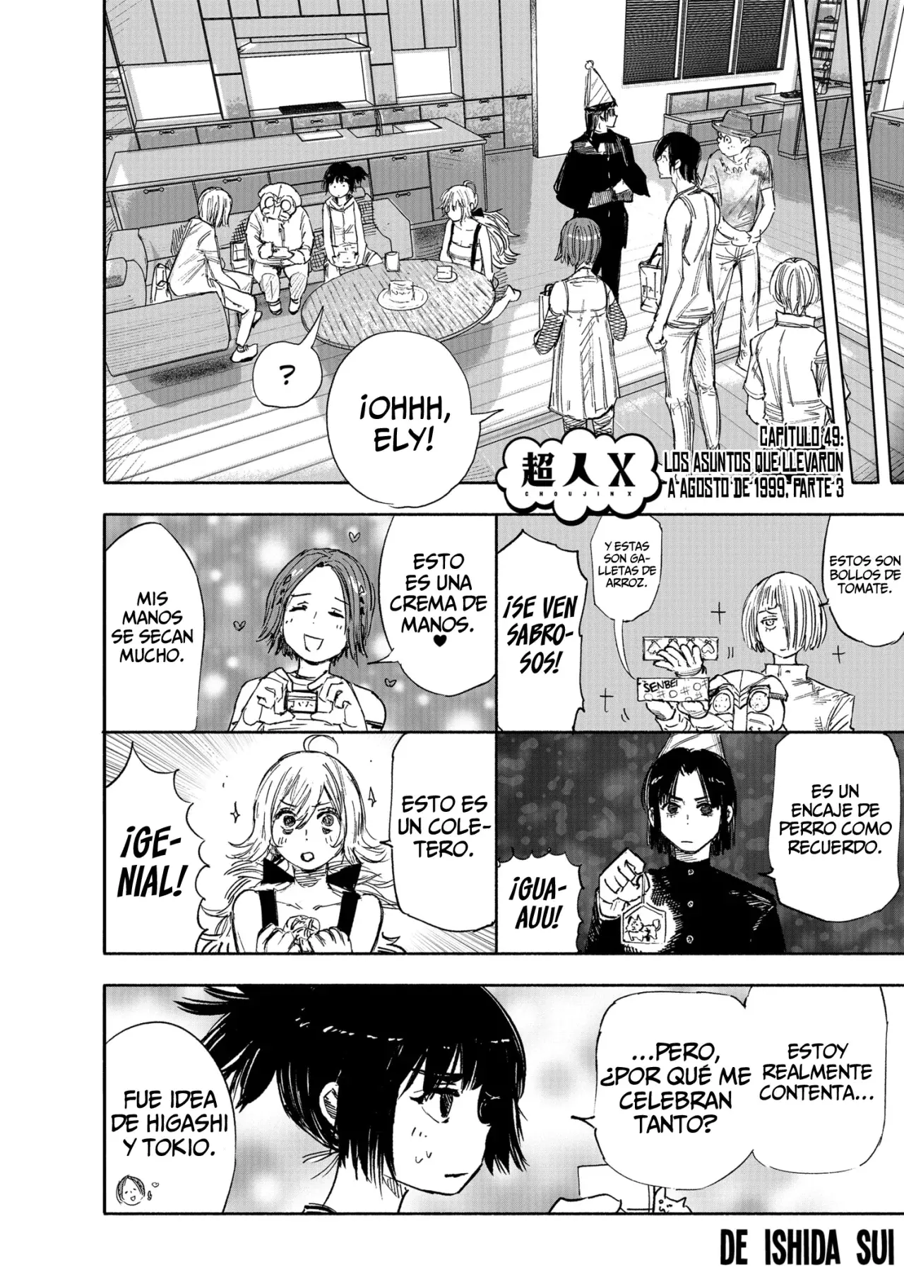 Choujin X Capitulo 49.6: Los asuntos que llevaron a agosto de 1999, parte 3 página 3