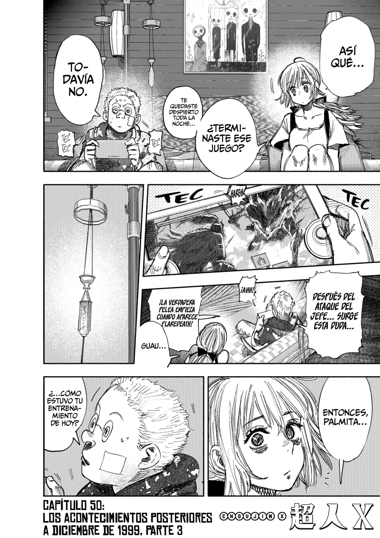 Choujin X Capitulo 50.6: Los acontecimientos posteriores a diciembre de 1999, parte 3 página 3