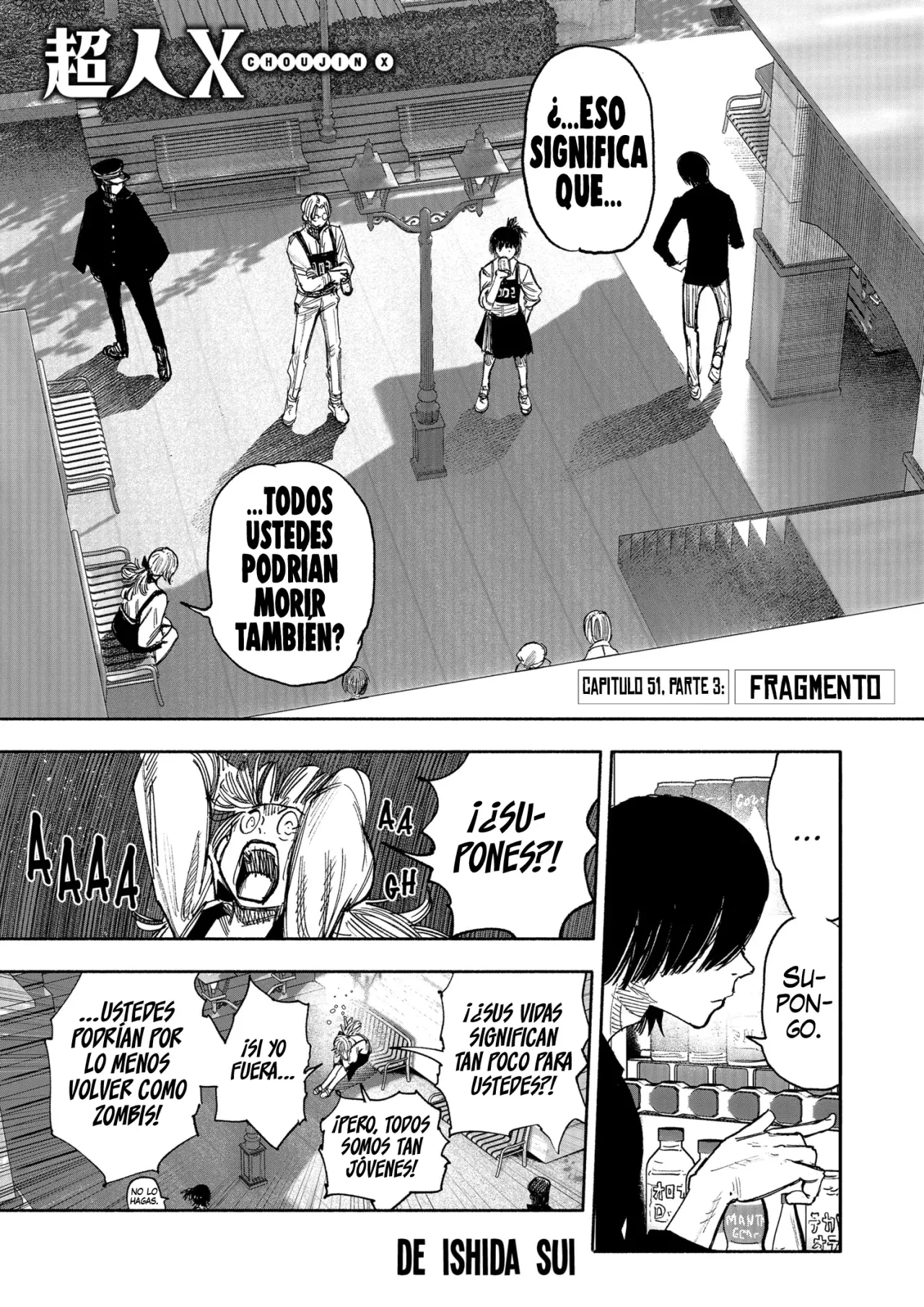 Choujin X Capitulo 51.6: Fragmento, parte 3 página 5