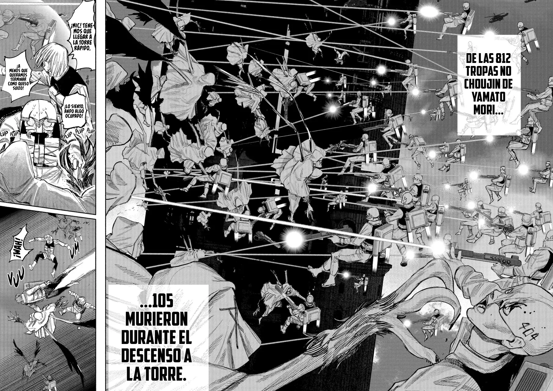 Choujin X Capitulo 52: La subyugación de Zora "Barricada", parte 1 página 15