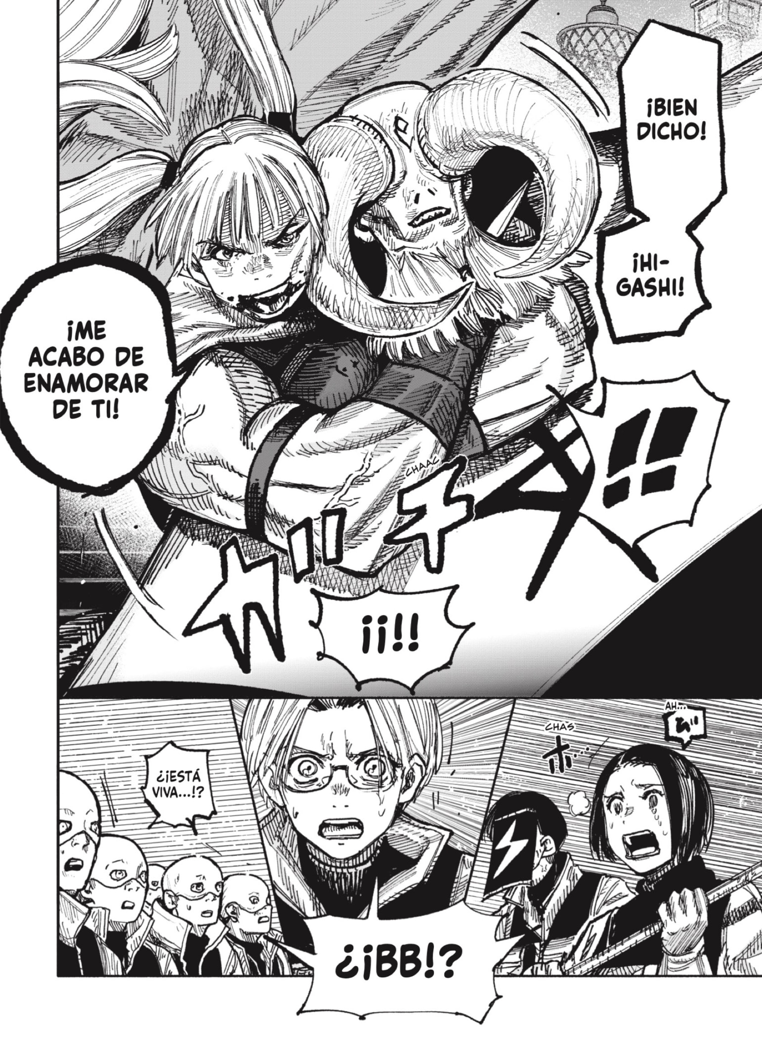 Choujin X Capitulo 53.2 página 8