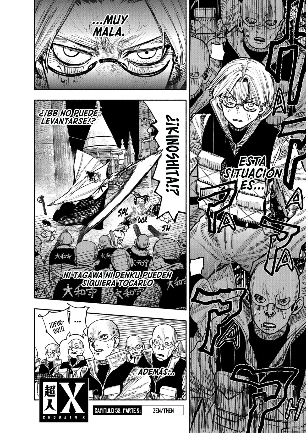Choujin X Capitulo 53.5: Zen/Then, parte 2 página 4
