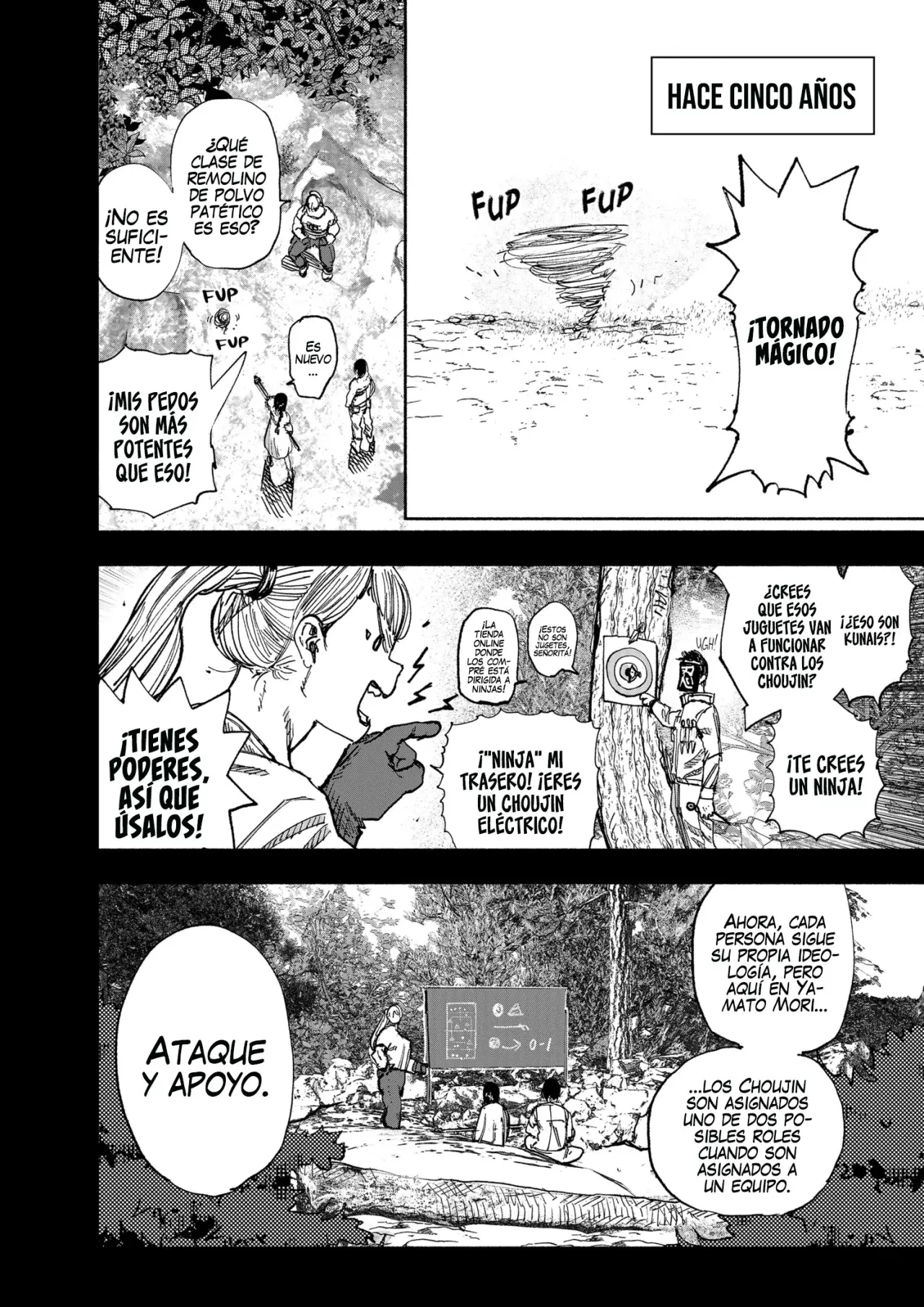Choujin X Capitulo 55: Neblina / I página 4